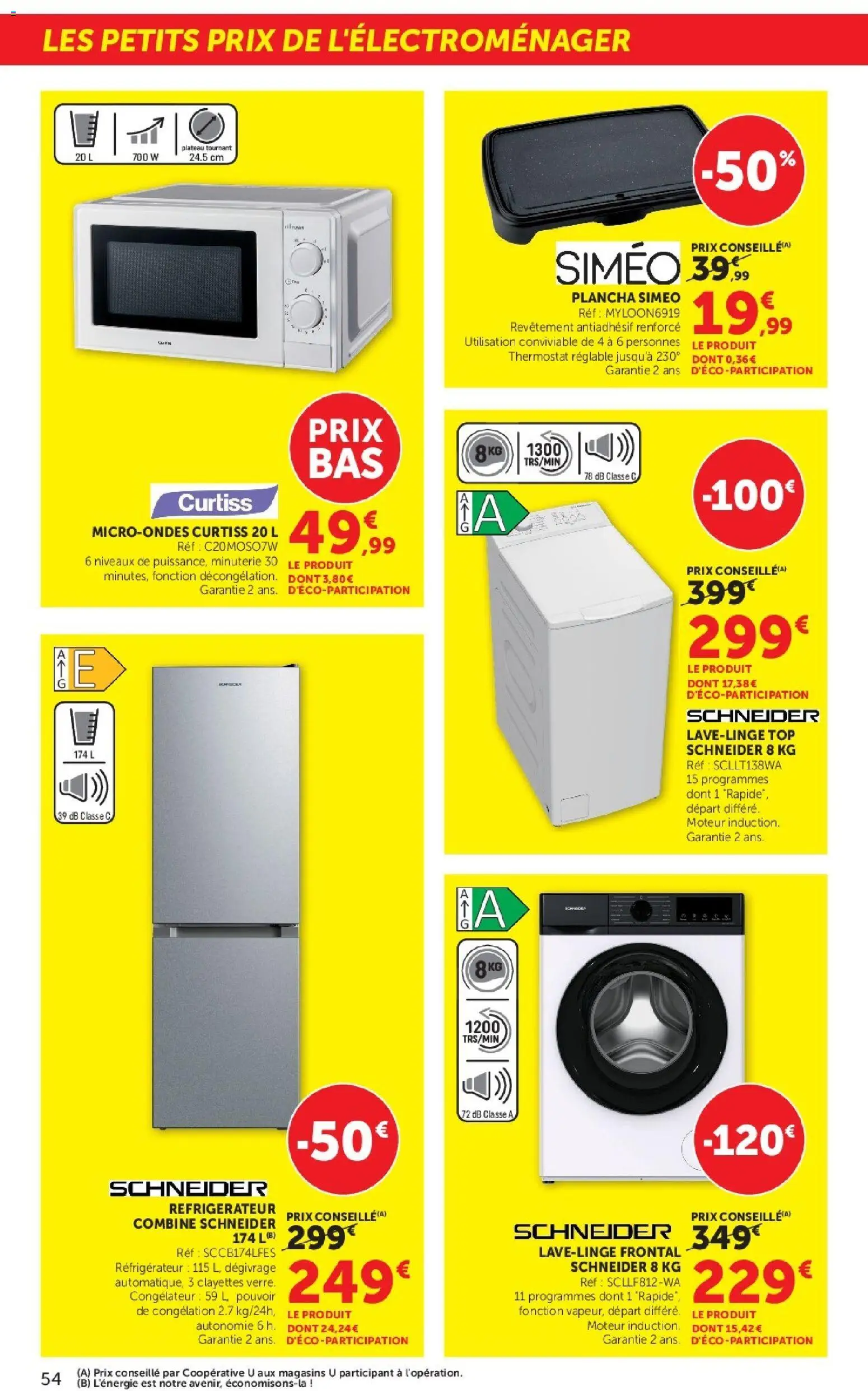 {H1} | Page: 54 | Produits: Plateau tournant, Plancha, Congélateur, Plateau