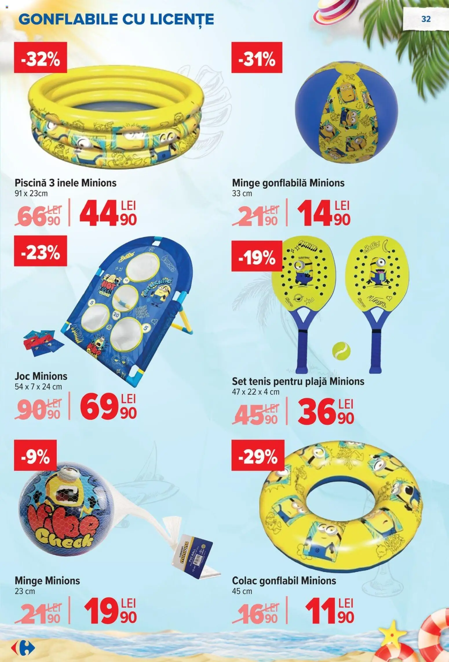 Noul catalog Carrefour – valabil de la 17.06.2026 | Pagină: 33 | Produse: Joc, Piscină