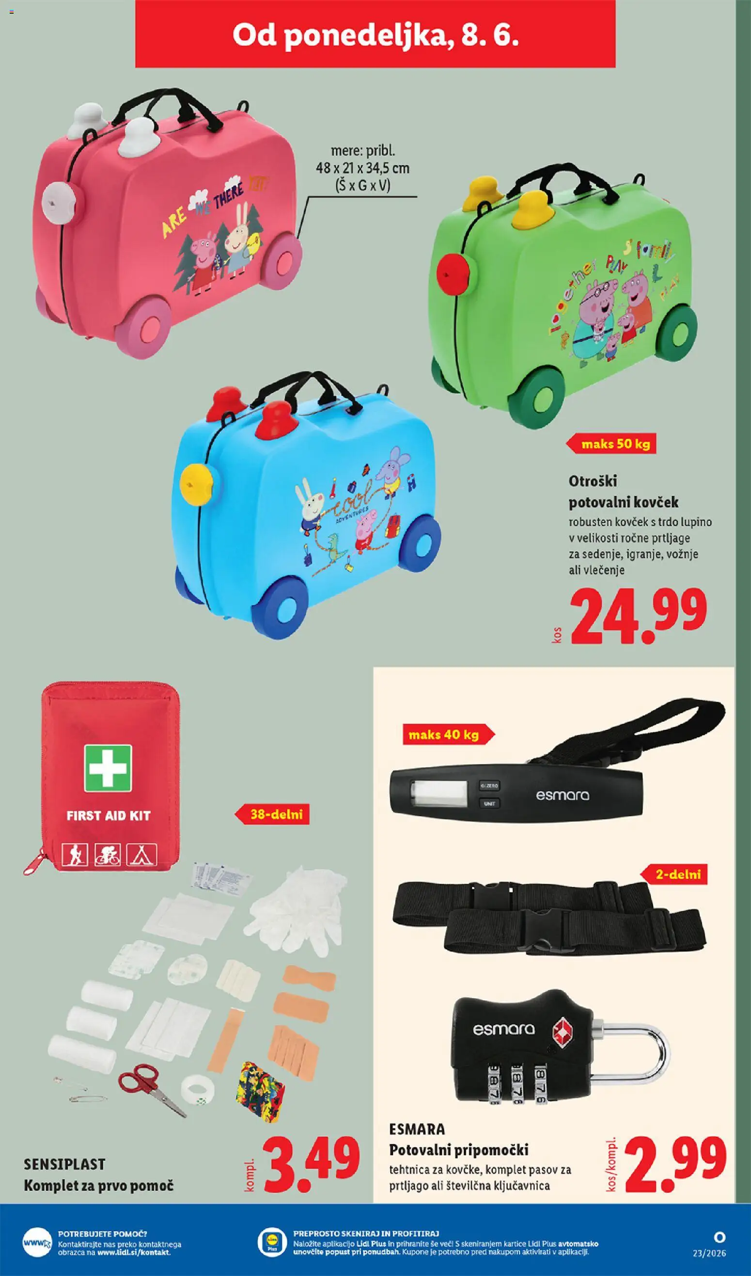 Novi Lidl katalog ponudbe – veljaven od 04.06.2026 | Stran: 59 | Izdelki: Tehtnica, Kovcek