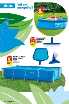 Pré-visualização PISCINA INTEX EASY SET, Piscina Intex Easy Set com Bomba e Filtro 244x61cm válido de 04.06.2026 | Página: 14