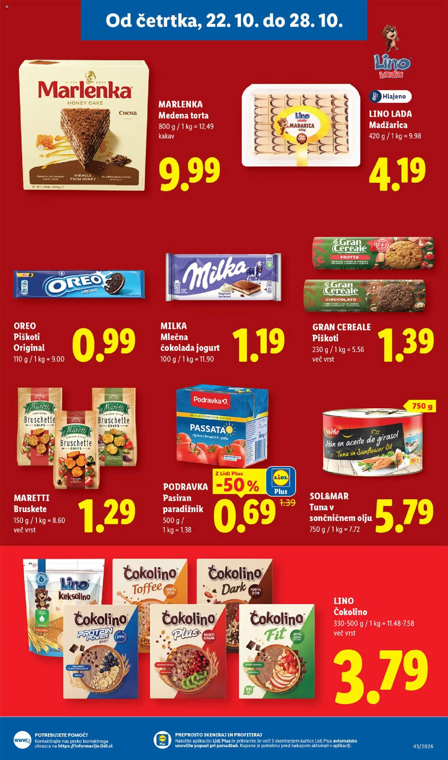 Novi Lidl katalog ponudbe – veljaven od 22.10.2026 | Stran: 17