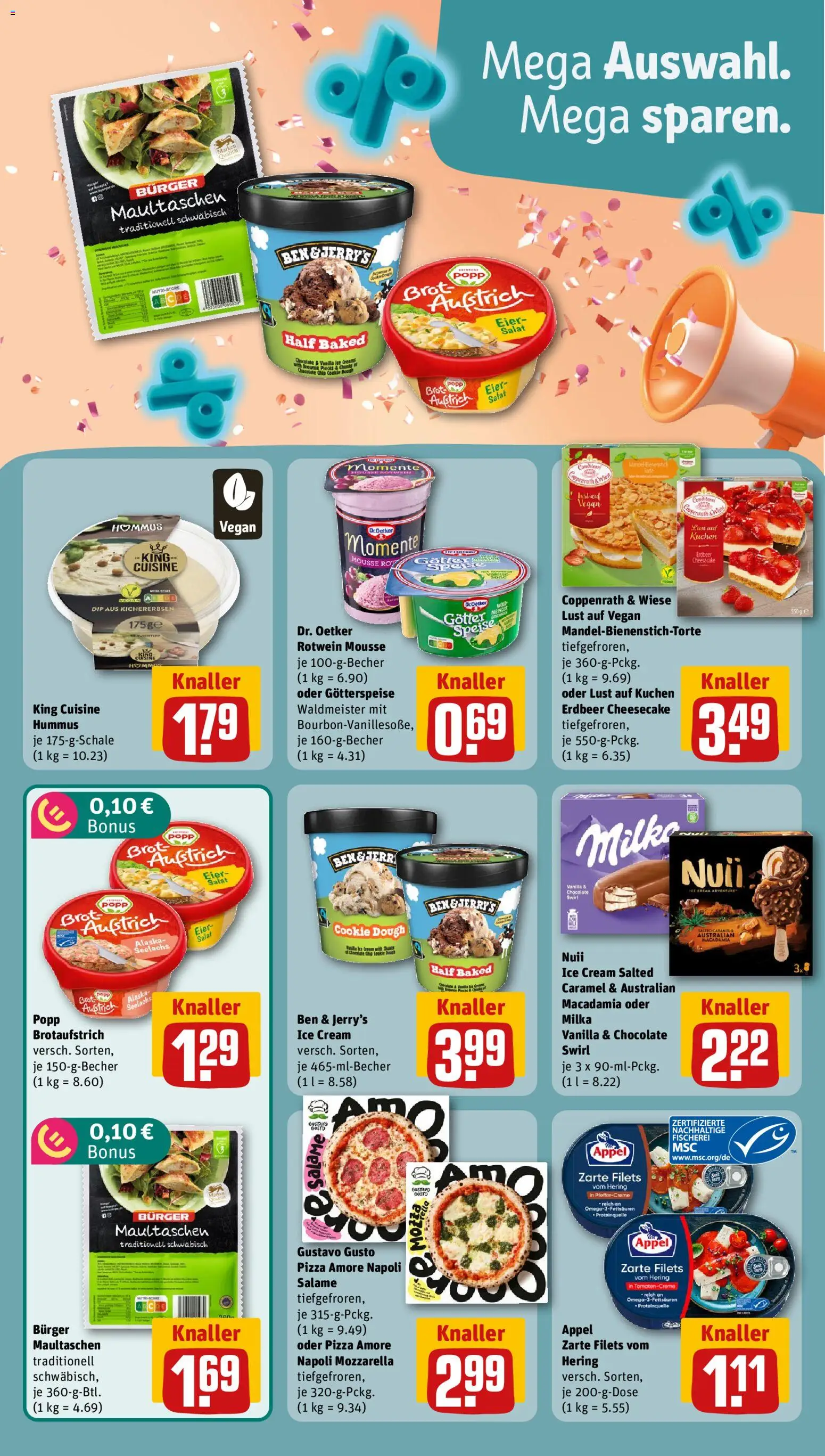 Rewe ihr Kaufpark Prospekt – gültig ab 21.09.2026 | Seite: 17 | Produkte: Gustavo gusto, Eier, Brot, Kuchen
