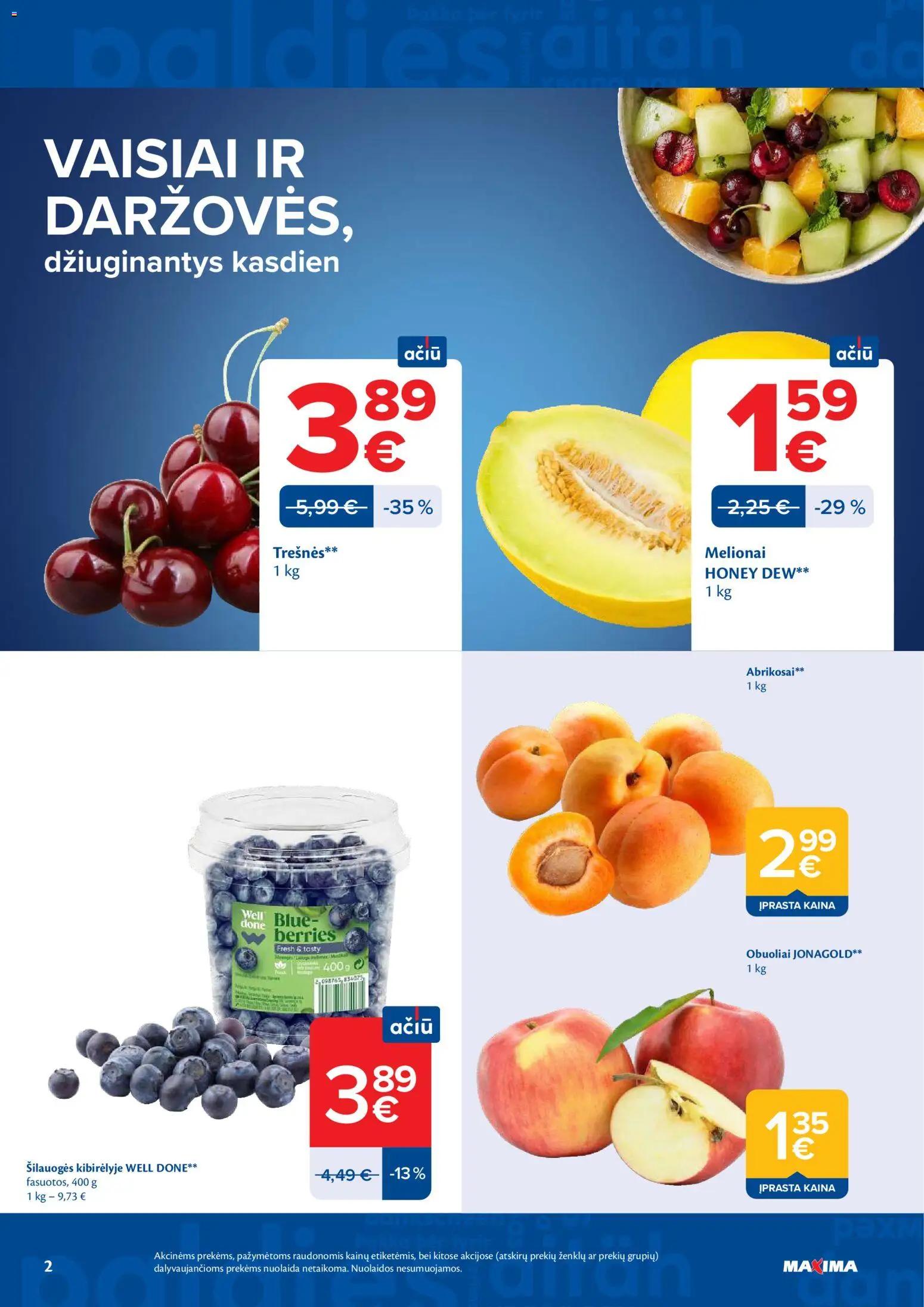 MAXIMA akcijos nuo 2026.07.14 | Puslapis: 2