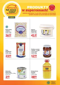 Pogląd oferty "Makro gazetka - Gotuj się na niskie ceny w dostawie" - ważna od 12.09.2026