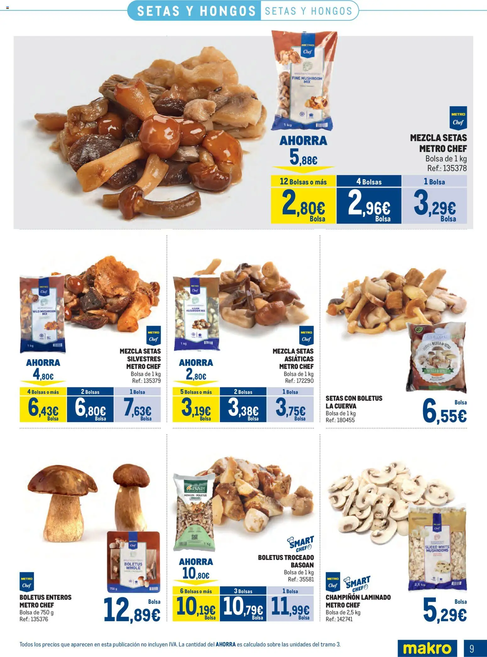 Makro Congelados Sur │ válido desde el 04.05.2026 | Página: 9 | Productos: Bolsa