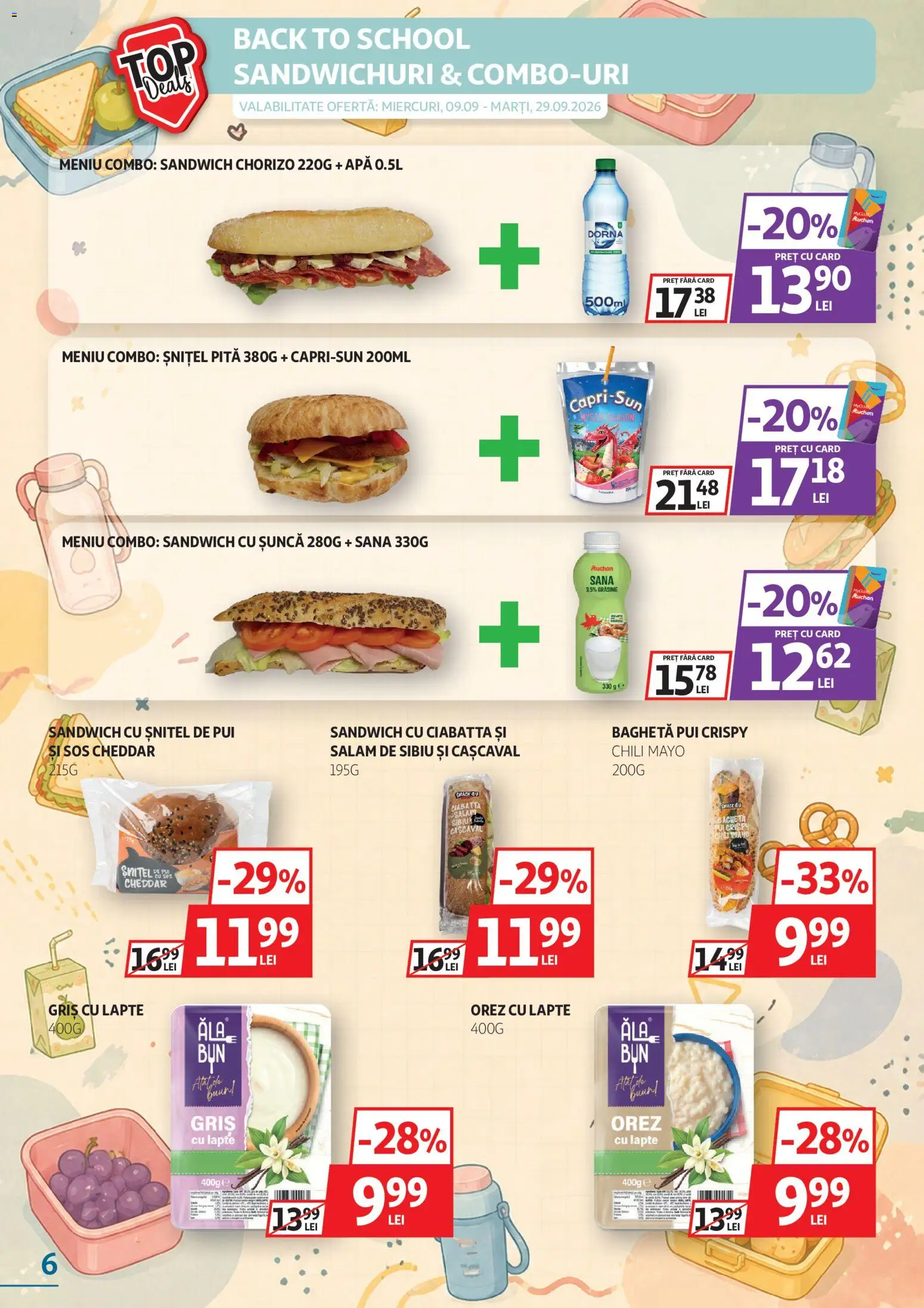 Noul catalog Auchan – valabil de la 09.09.2026 | Pagină: 6