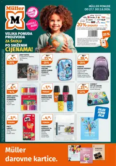 Müller Katalog - Pregled kataloga iz trgovine Müller, vrijedi od 27.07.2026