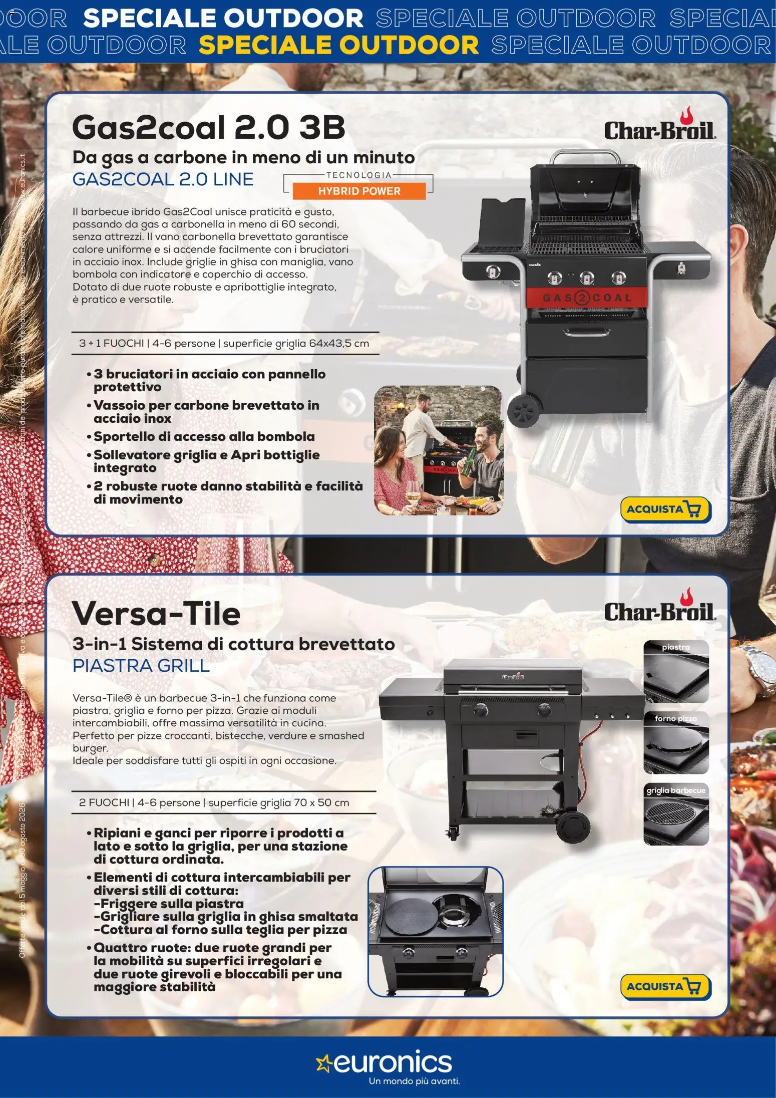 Volantino Euronics del 05/05/2026 | Pagina: 25 | Prodotti: Teglia, Pizza, Verdure, Griglia