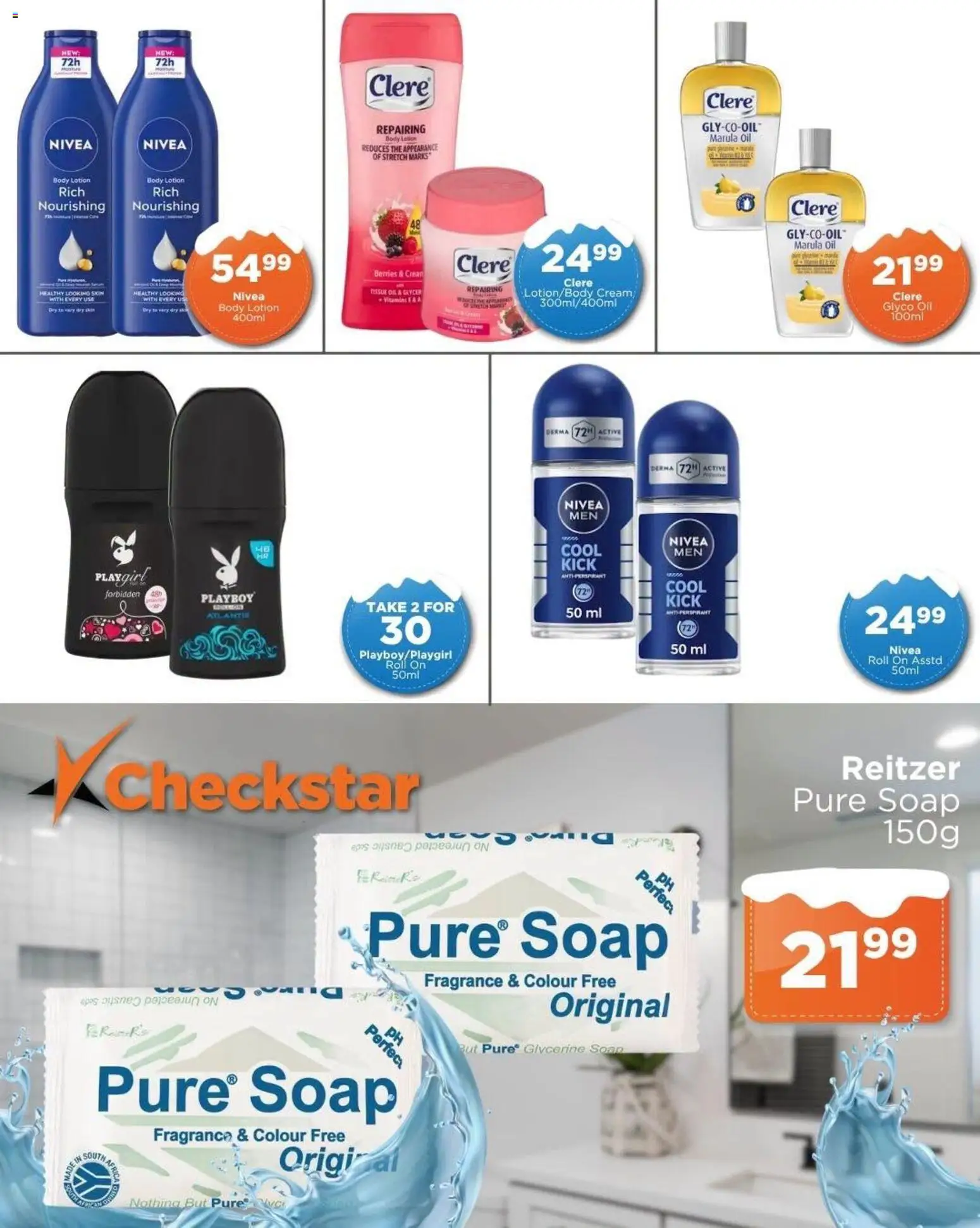 New Check Star catalogue – valid from 22/07/2026 | Page: 8 | Products: Fragrance, Soap, Antiperspirant, Lotion