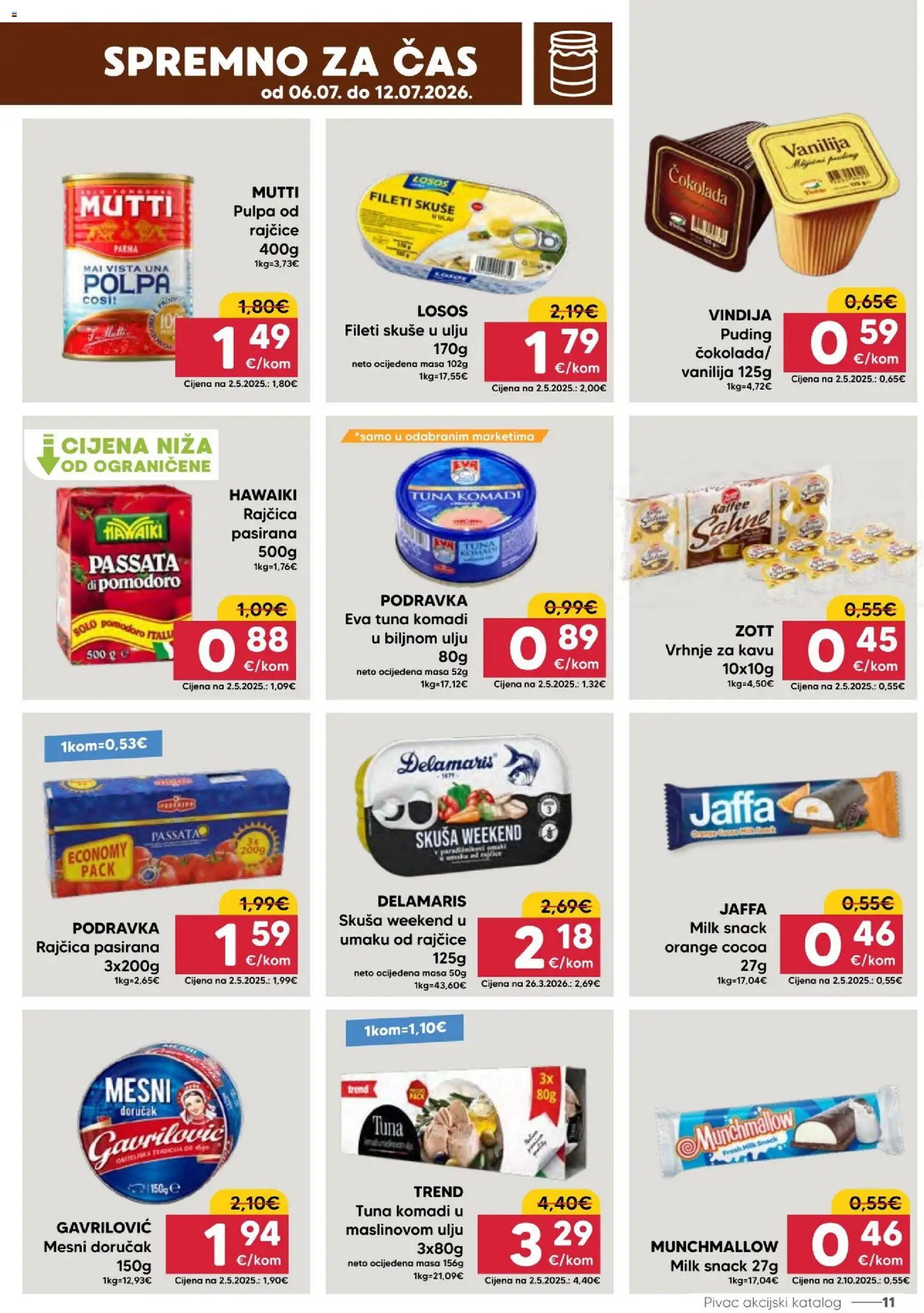 Pivac katalog | vrijedi od 06.07.2026 | Stranica: 11