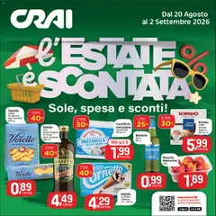 Anteprima del volantino CRAI volantino valido a partire dal 20/08/2026