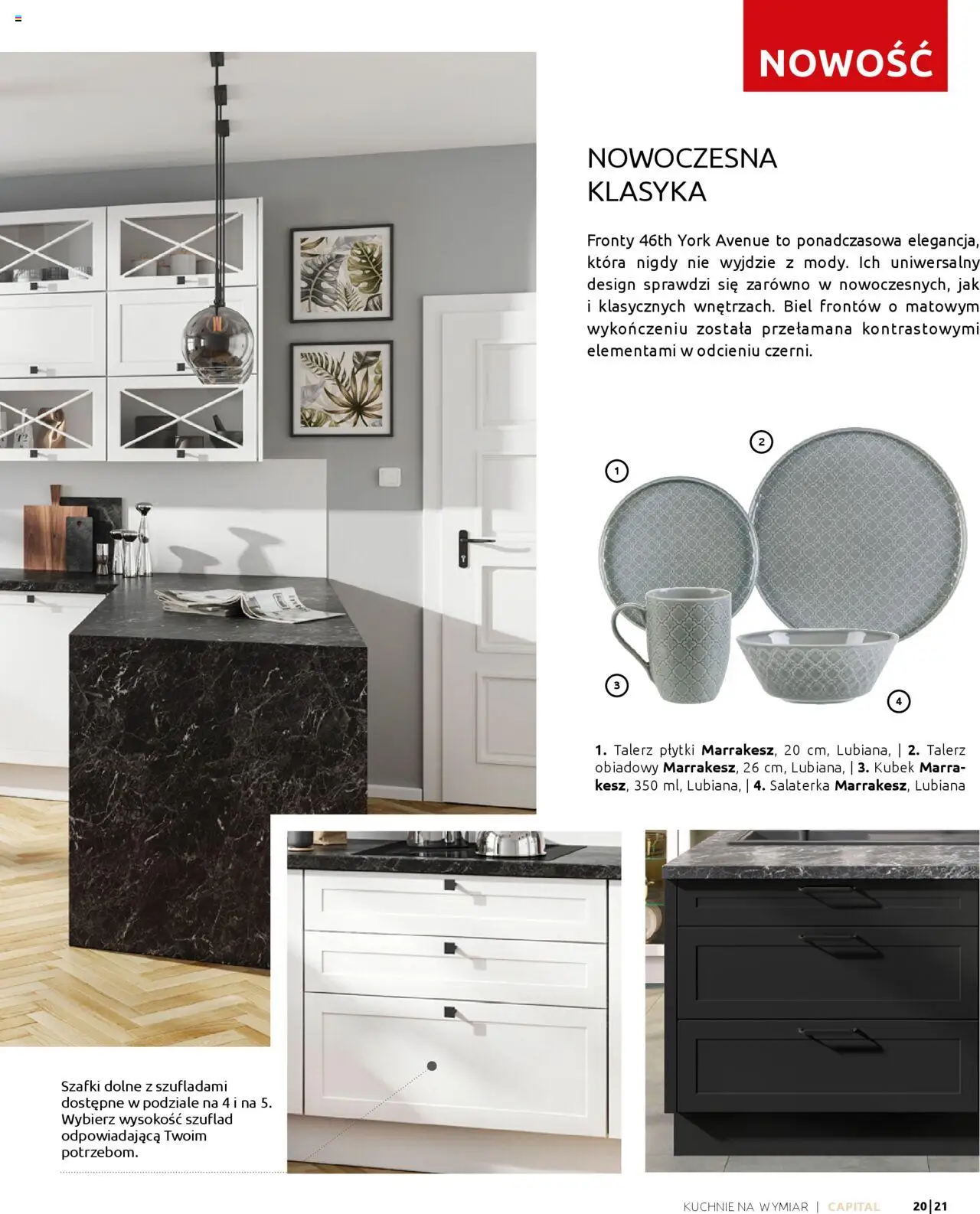 Black Red White Gazetka - Kuchni na wymiar od 30.05.2023 | Strona: 21 | Produkty: Płytki