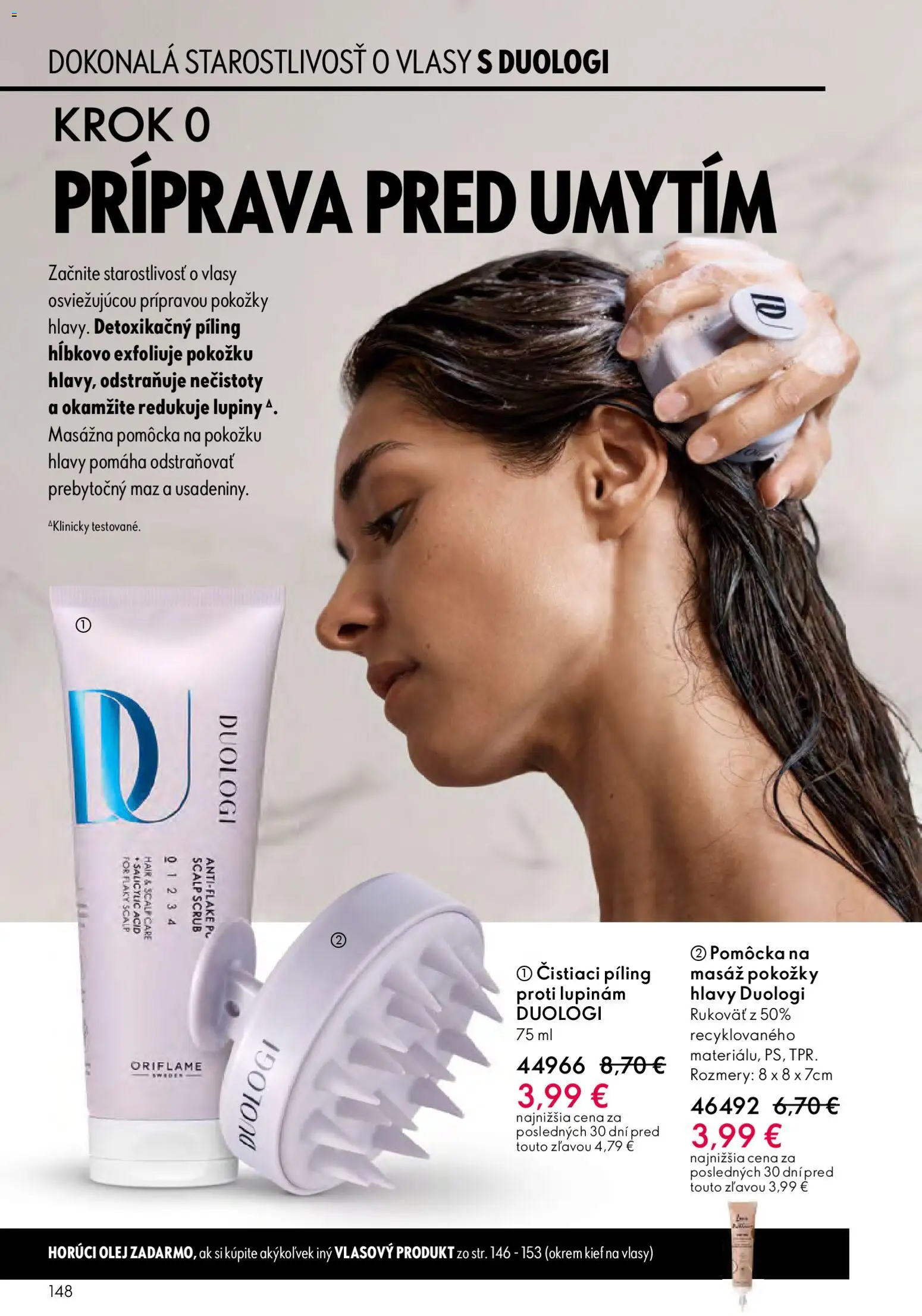 Nové Oriflame akcie – leták je platný od 27.05.2026 | Strana: 148 | Produkty: Olej