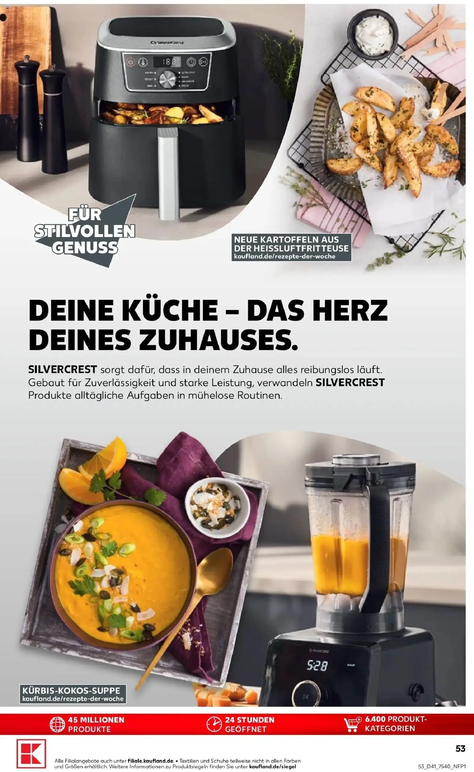 Prospekt Kaufland ab 05.10.2026 » Angebote Online zum Blättern | Seite: 67 | Produkte: Küche, Kartoffeln, Heißluftfritteuse