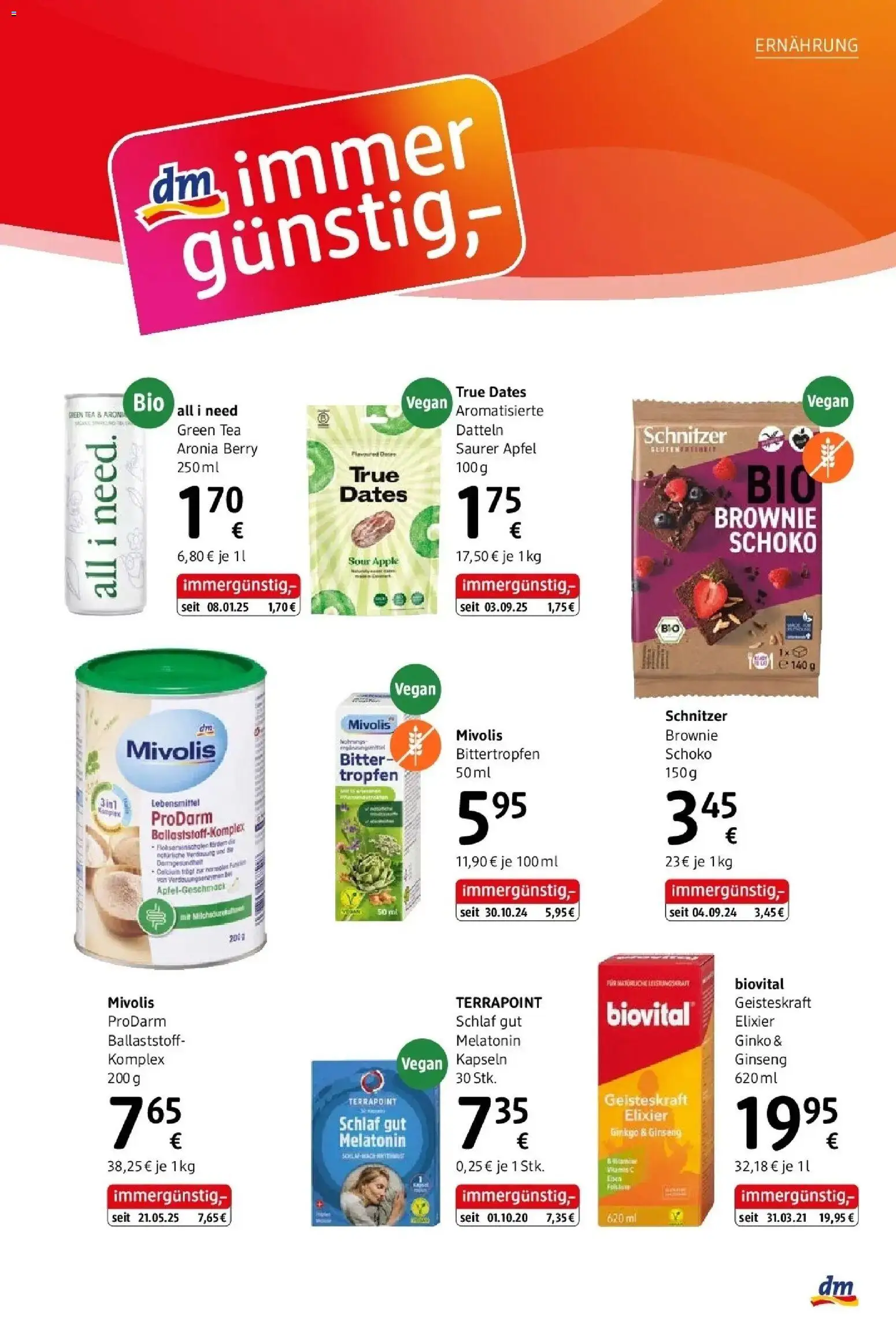 dm drogerie markt Flugblatt  / 2026 von 08.10.2026 - Aktuelle Angebote | Seite: 5 | Produkte: Lebensmittel, Apple, Äpfel