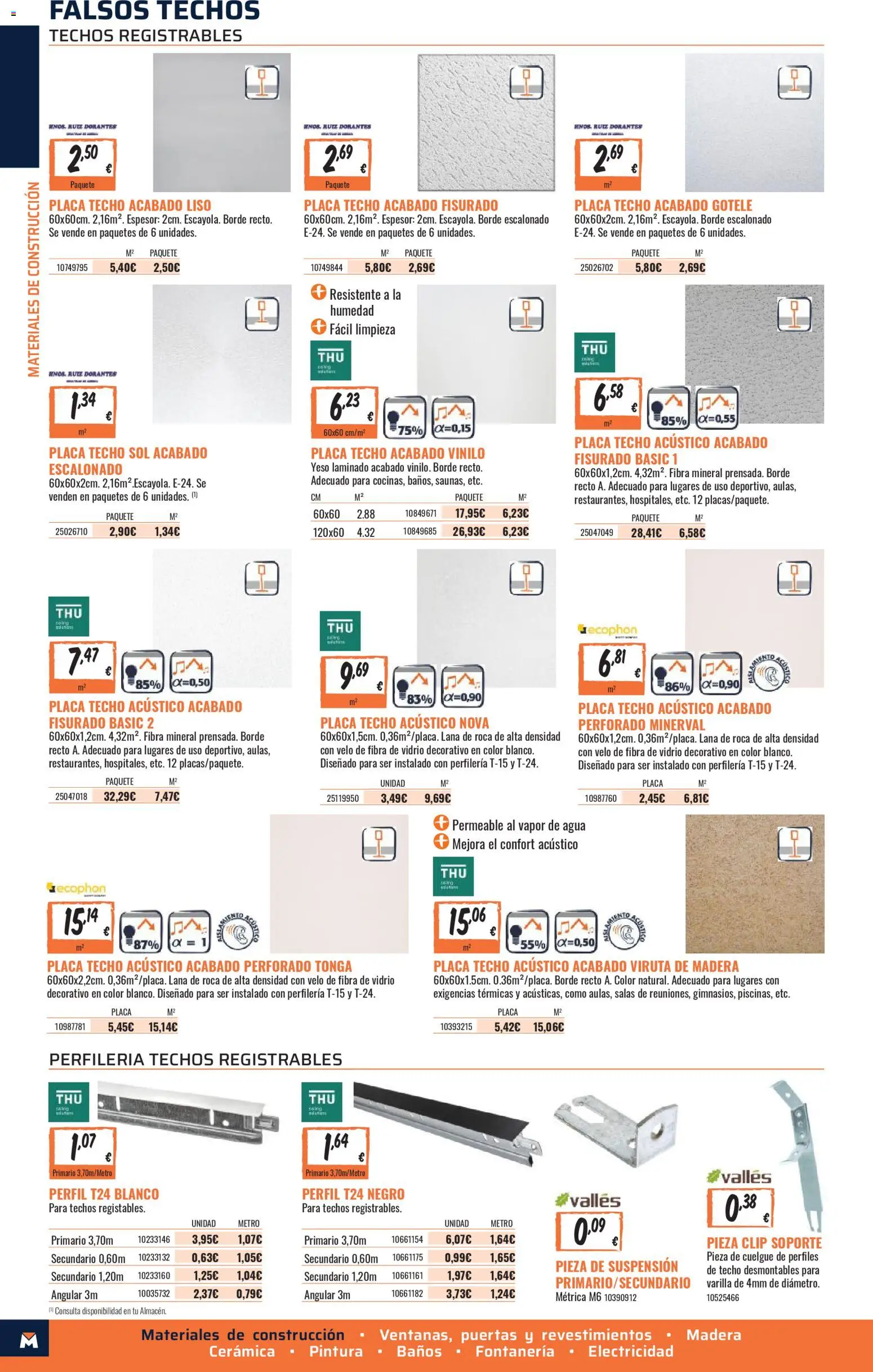 Obramat - Reformas Otono Imprenta Almacenes 35 Los Barrios 2026 │ válido desde el 09/10/2026 | Página: 6 | Productos: Agua, Puertas