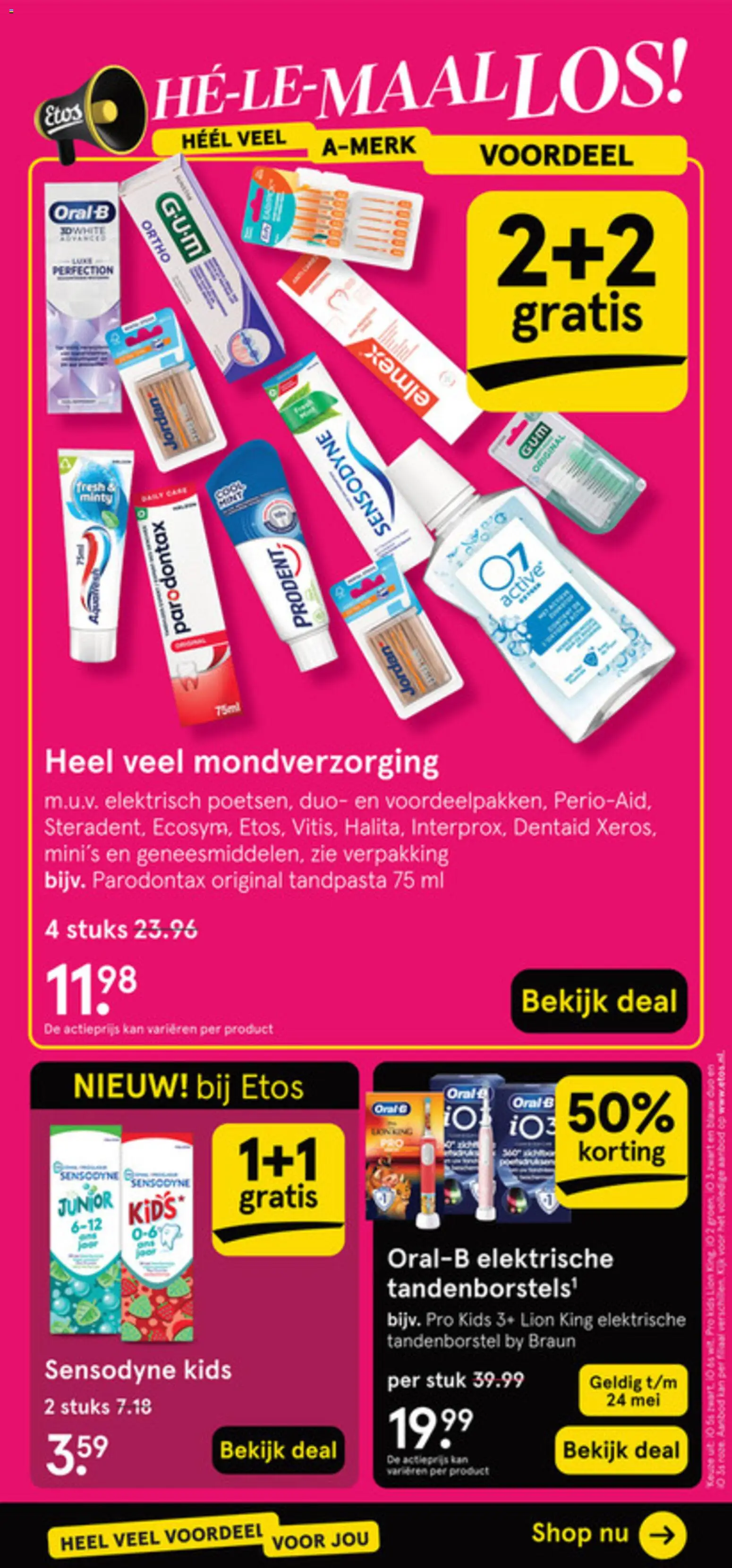 {H1} | Pagina: 20 | Producten: Tandpasta, Tandenborstel, Kan, Mondverzorging