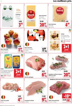 Colruyt - Prévisualisation de Colruyt Toutes les offres valide à partir de 23/09/2026 | Page: 22 | Produits: Carlsberg, Emmental, Poulet, Pain