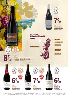 E.Leclerc - Prévisualisation de AOP* BROUILLY ANTOINE BARRIER, La bouteille de 75 cl. valide à partir de 01/09/2025 | Page: 20 | Produits: Beaujolais villages, Brouilly, Bouteille, Moulin à vent