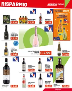 Anteprima del volantino Mercatò volantino Extra valido a partire dal 22/10/2026 | Pagina: 11 | Prodotti: Birra Beck's, Bevande, Spumante, Birra Ichnusa
