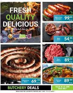 Super Save specials catalogue – valid from 10/07/2026