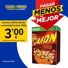 Vista previa Cash Fresh folleto válido desde el 18.05.2026