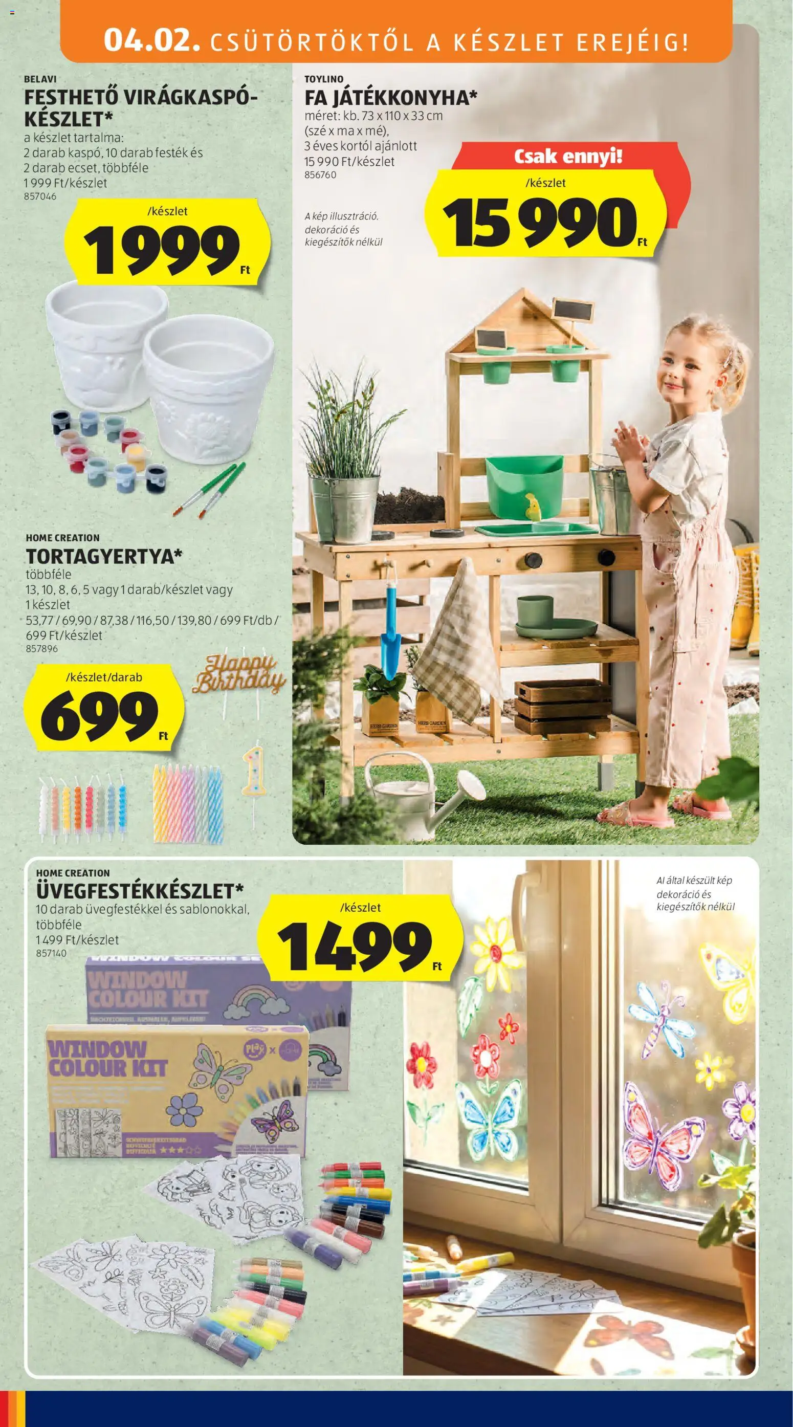 Aldi akciós ujság - amely érvényes a következő dátumtól: 2026.04.02. | Oldal: 28 | Termékek: Festék, Dekoráció