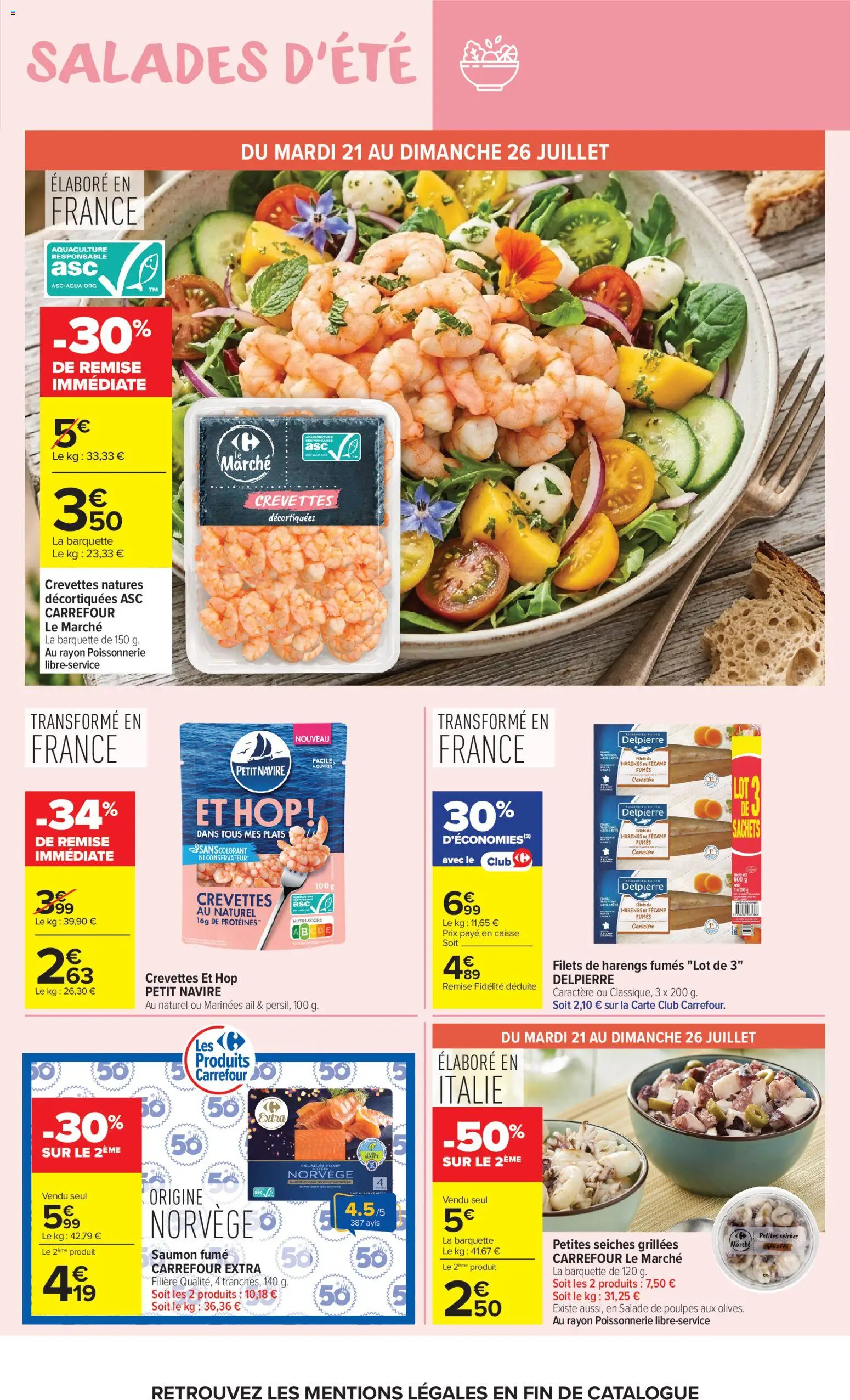 {H1} | Page: 13 | Produits: Salade, Saumon fumé, Poissonnerie, Saumon