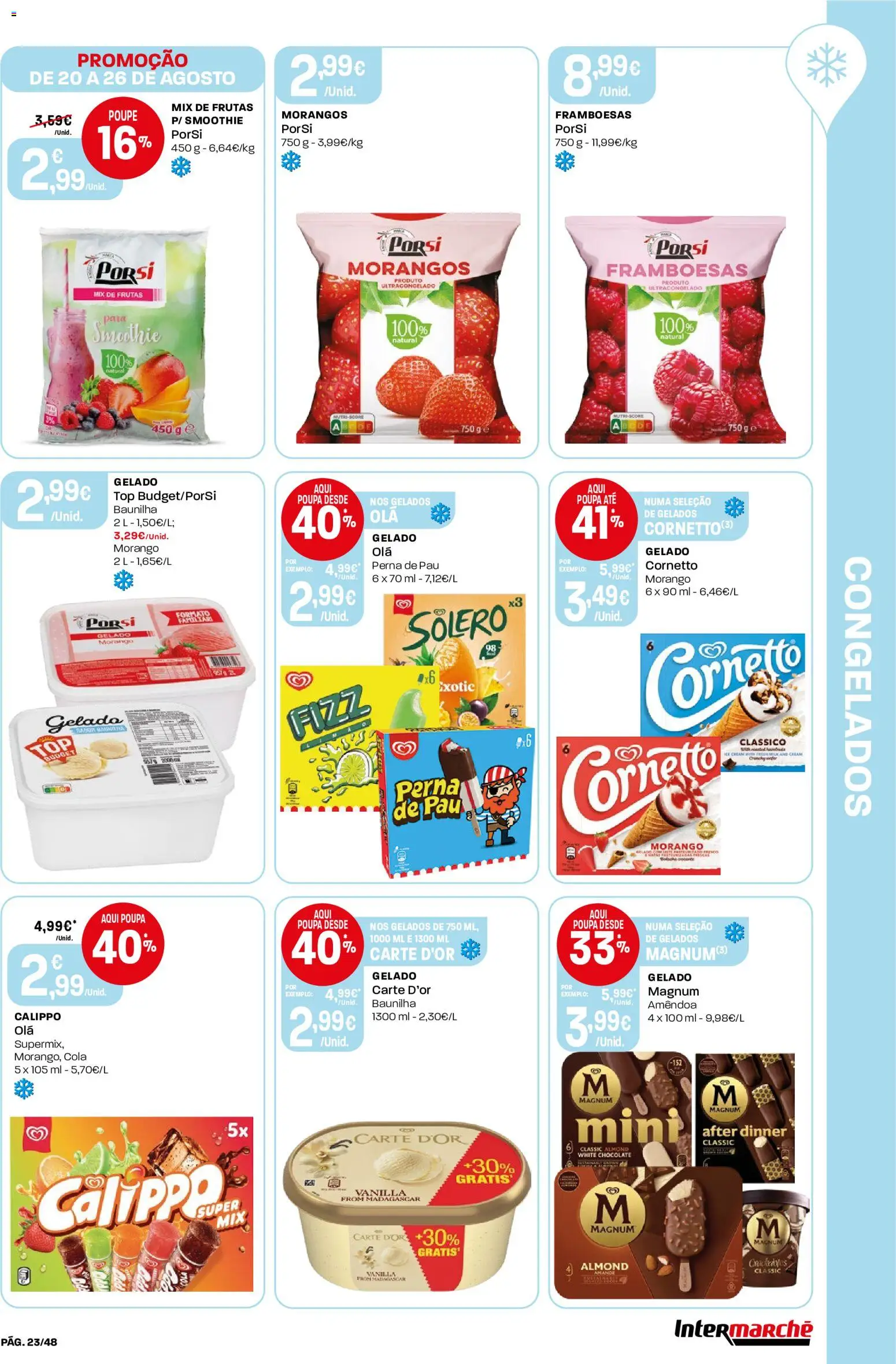 Intermarché folheto │ válido de 20/08/2026 | Página: 23