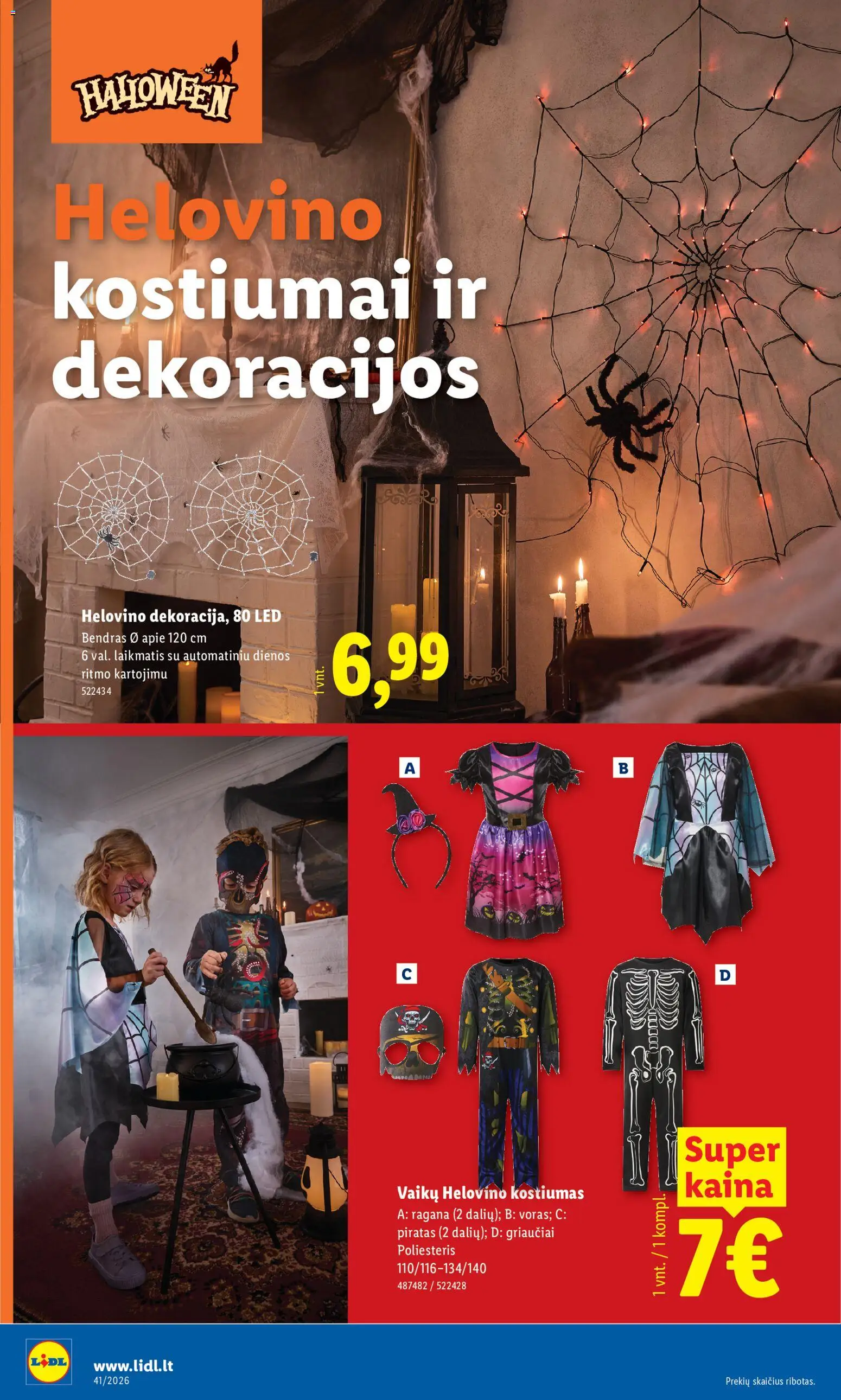 LIDL akcijos nuo 2026.10.05 | Puslapis: 6 | Prekių: Bendras, Kostiumas