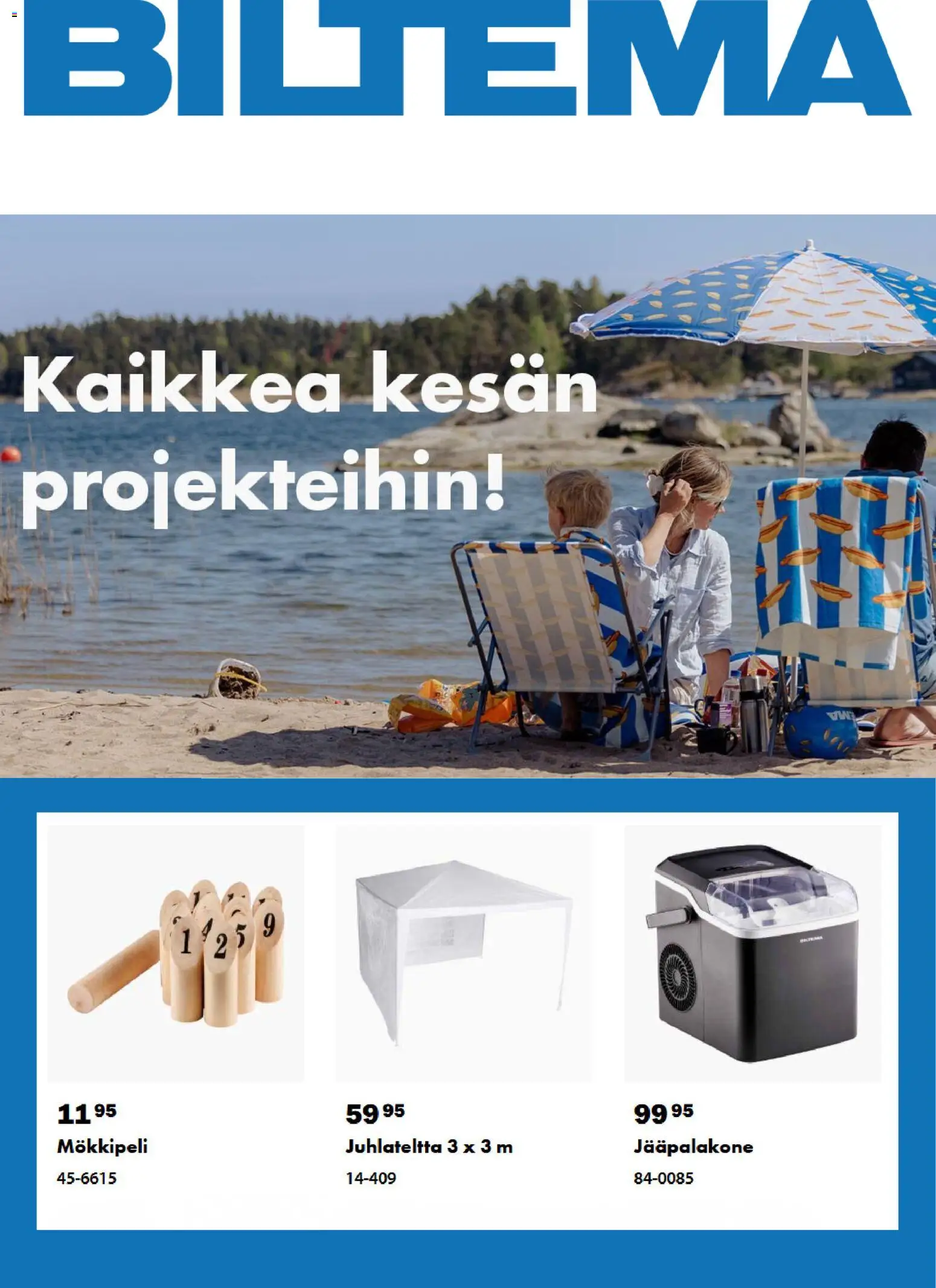 Biltema tarjoukset – voimassa 01.06.2026 alkaen | Sivu: 1 | Tuotteet: Mökkipeli