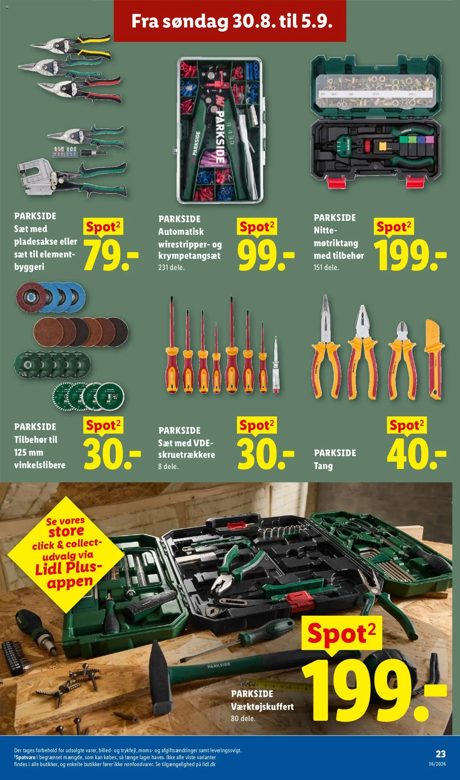 Lidl tilbudsavis – gyldig fra 30/08/2026 | Side: 9 | Produkter: Case, Søm