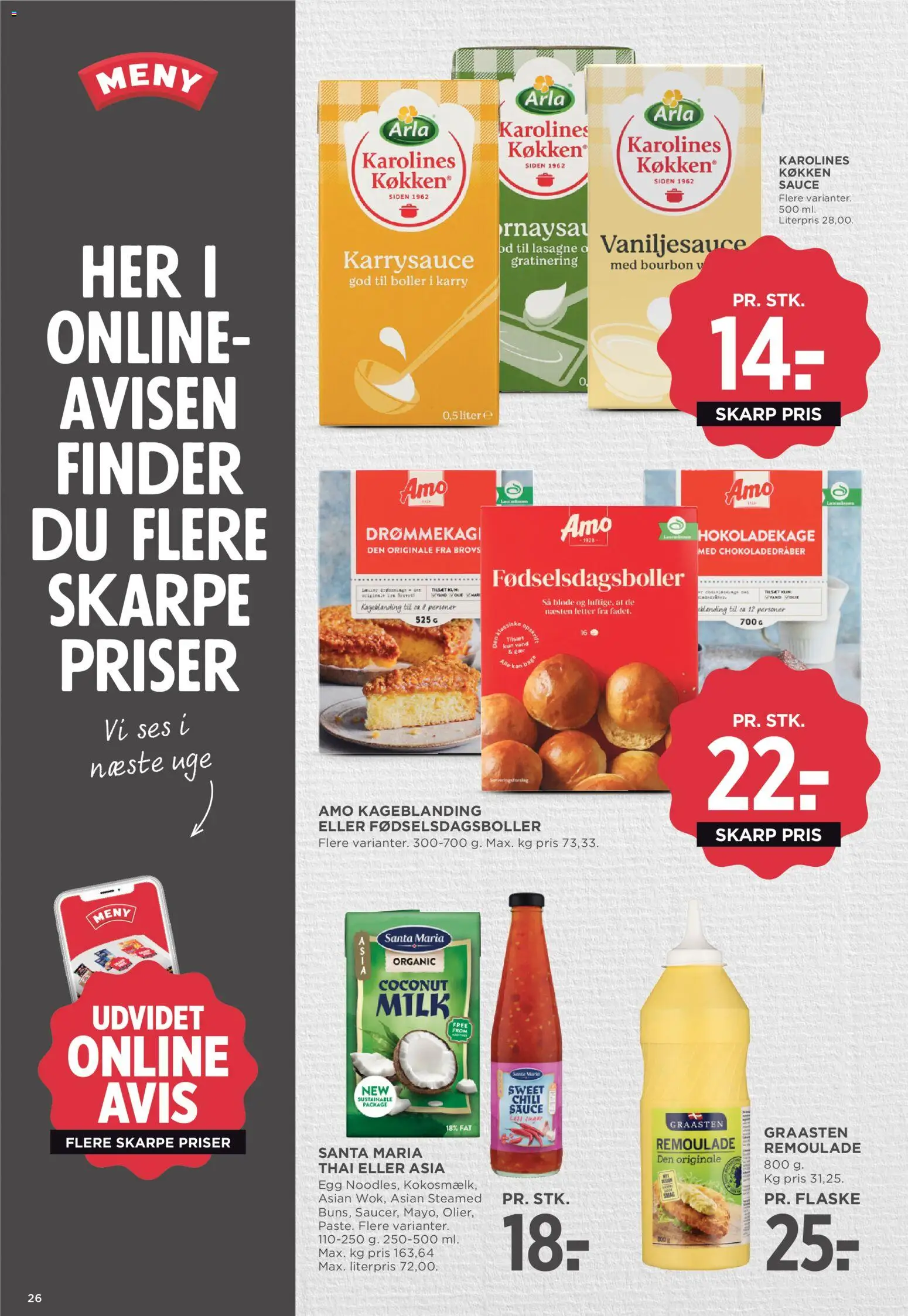 Meny tilbudsavis – gyldig fra 29.05.2026 | Side: 39 | Produkter: Karry, Bourbon, Remoulade, Carpete