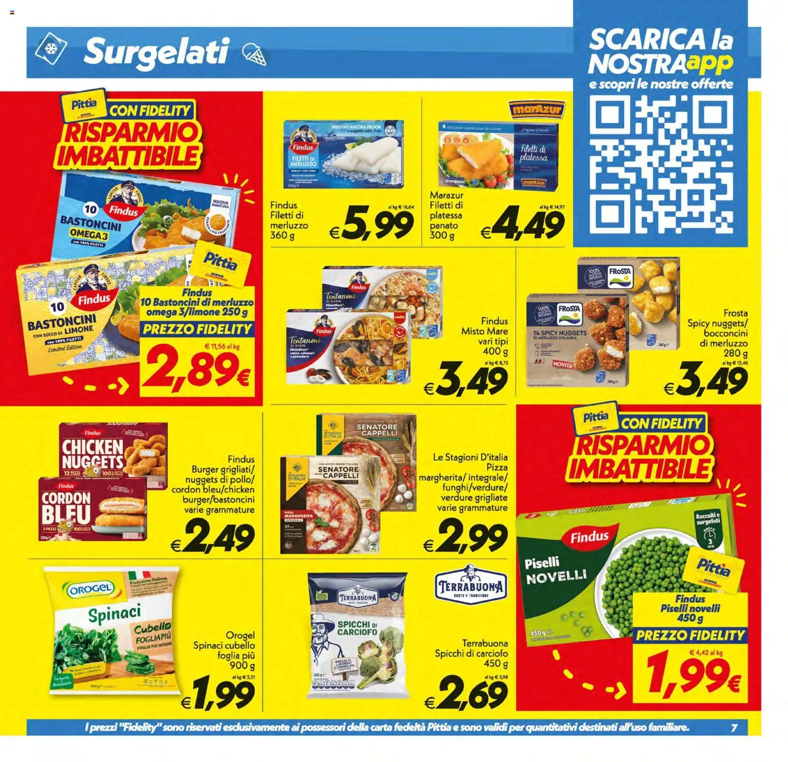 Volantino SuperConveniente del 31/07/2026 | Pagina: 7 | Prodotti: Succo, Merluzzo, Pomodoro, Limone