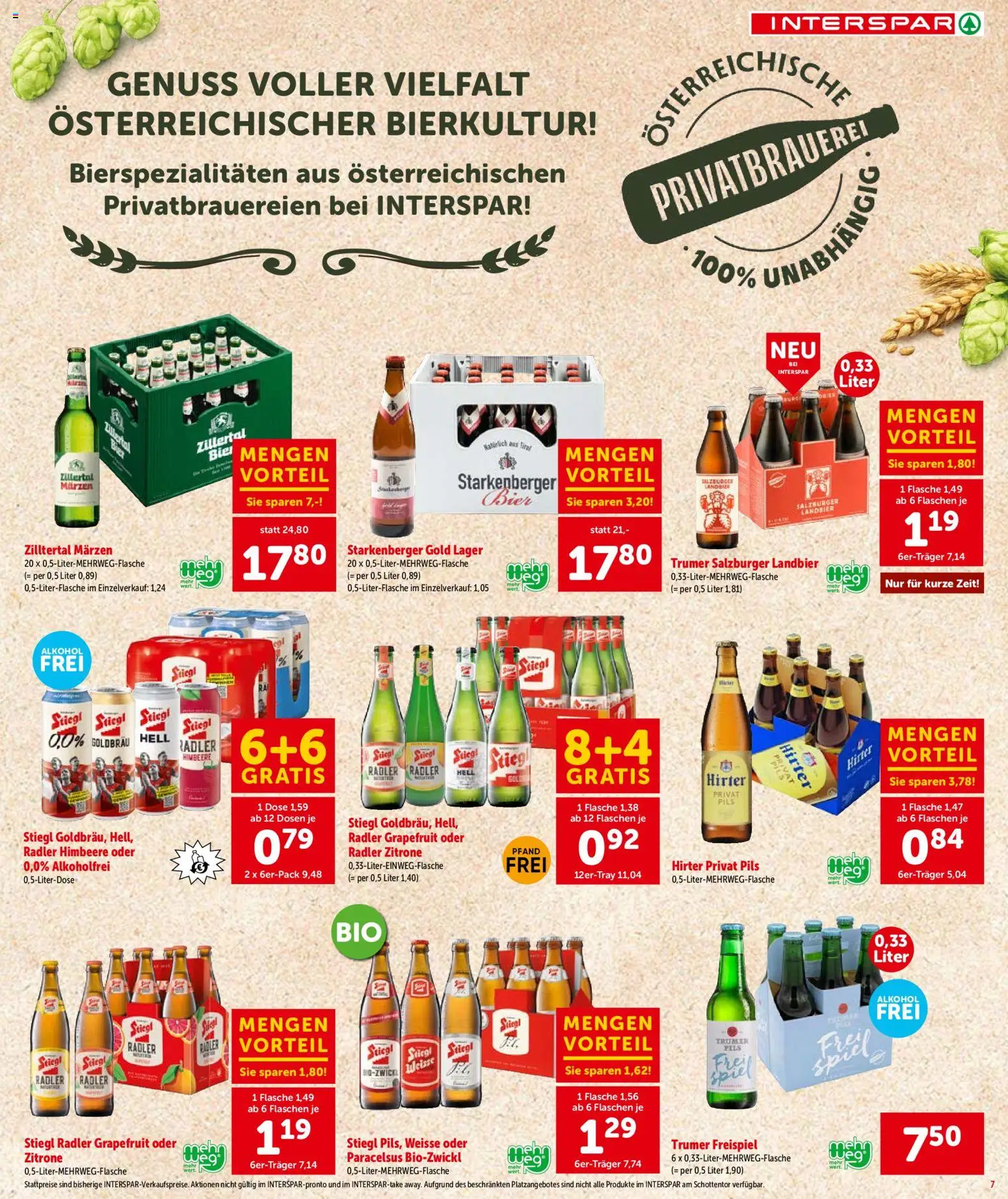 Interspar Flugblatt - Tirol gültig ab 18.06.2026 | Seite: 7