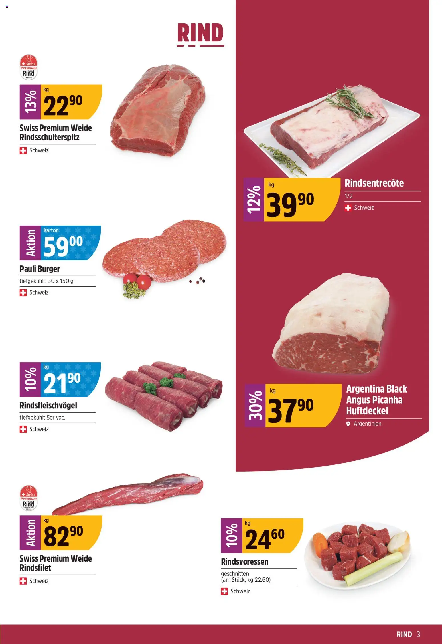 TopCC aktionen – gültig ab 22.06.2026 | Seite: 3 | Produkte: Burger