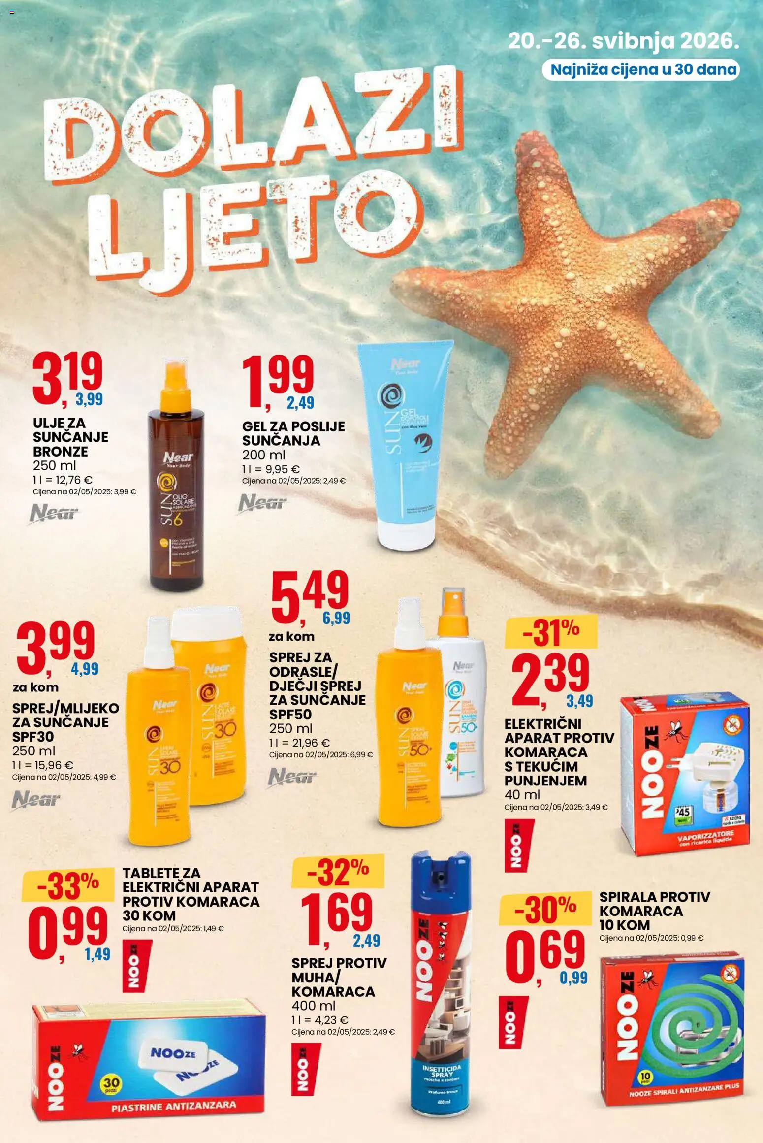 Eurospin katalog | vrijedi od 20.05.2026 | Stranica: 5 | Proizvodi: Ulje, Ulje za sunčanje
