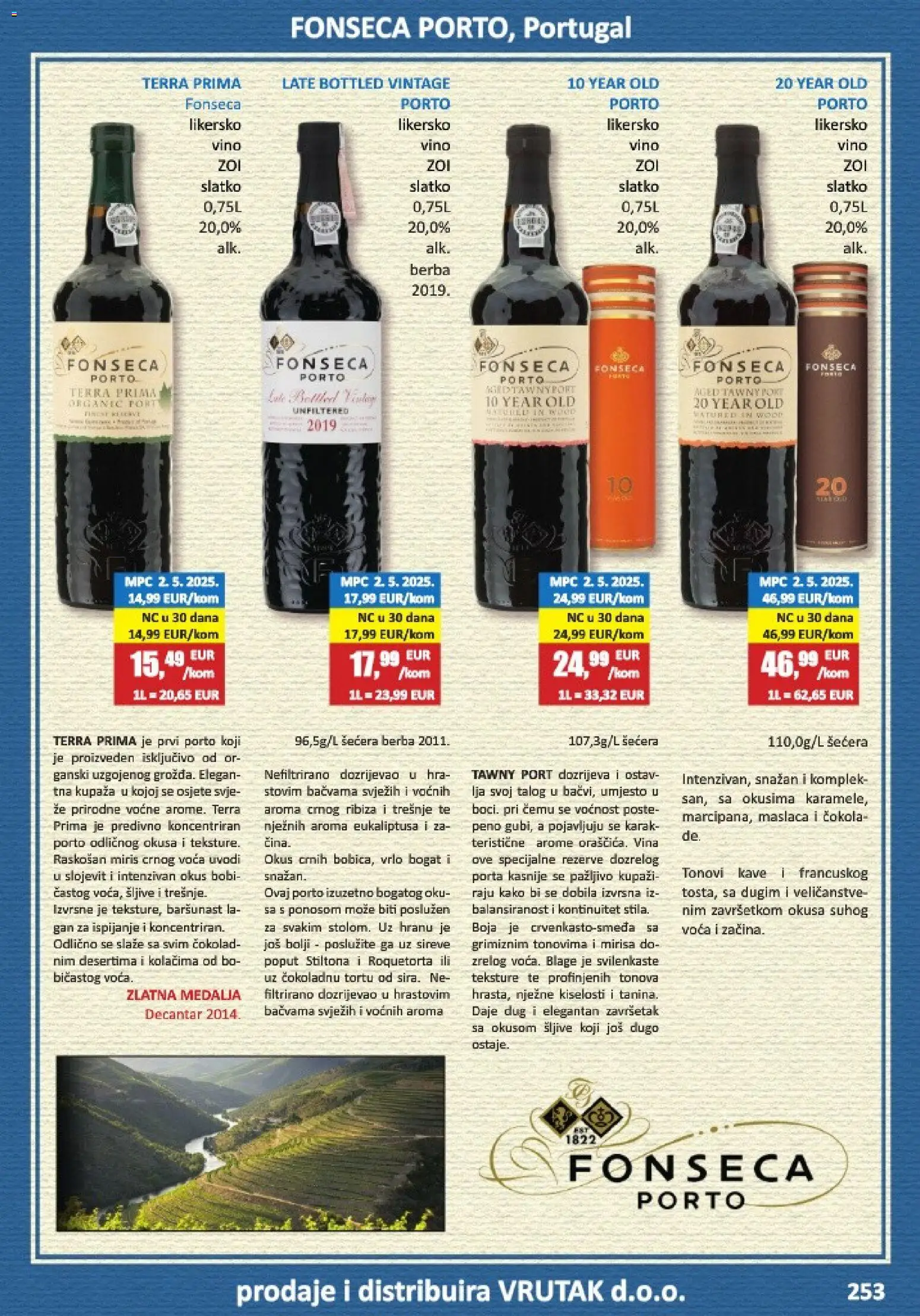 Vrutak katalog | vrijedi od 01.11.2025 | Stranica: 253 | Proizvodi: Vino, Šljive, Likersko vino, Bobi