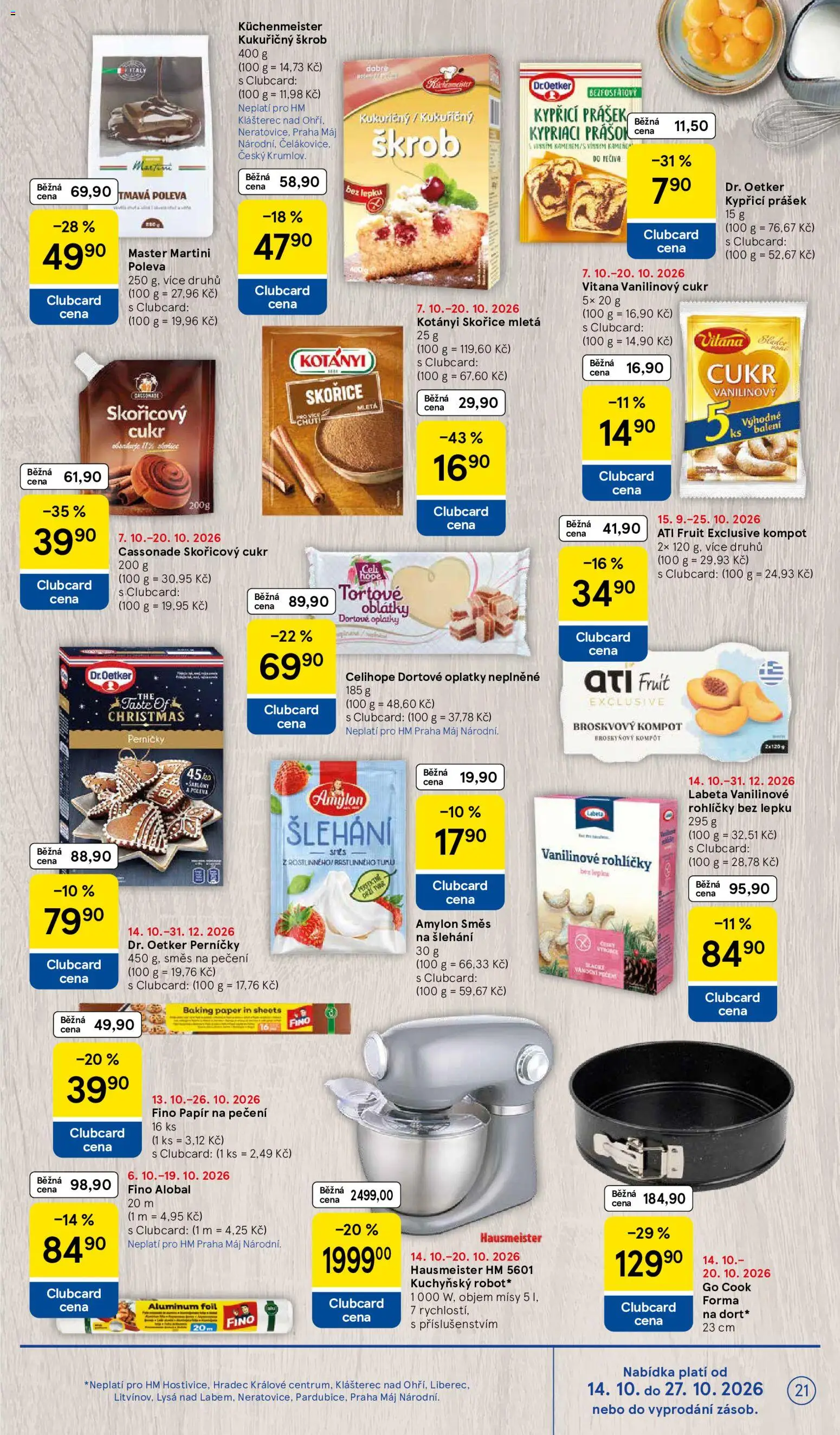 Tesco leták - Hypermarket od 14.10.2026 | Strana: 21