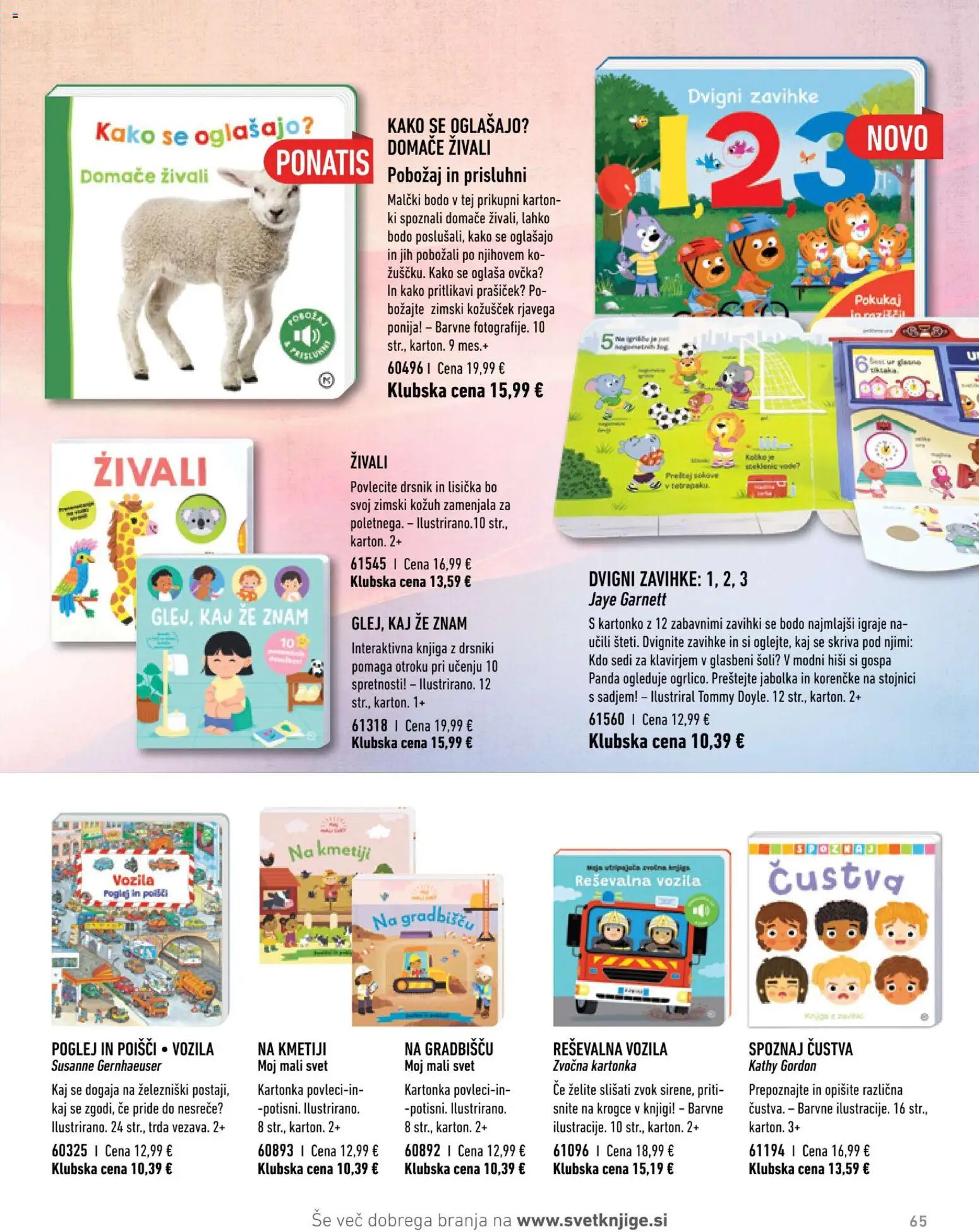 Novi Svet knjige katalog ponudbe – veljaven od 01.01.2026 | Stran: 65 | Izdelki: Knjiga, Jabolka