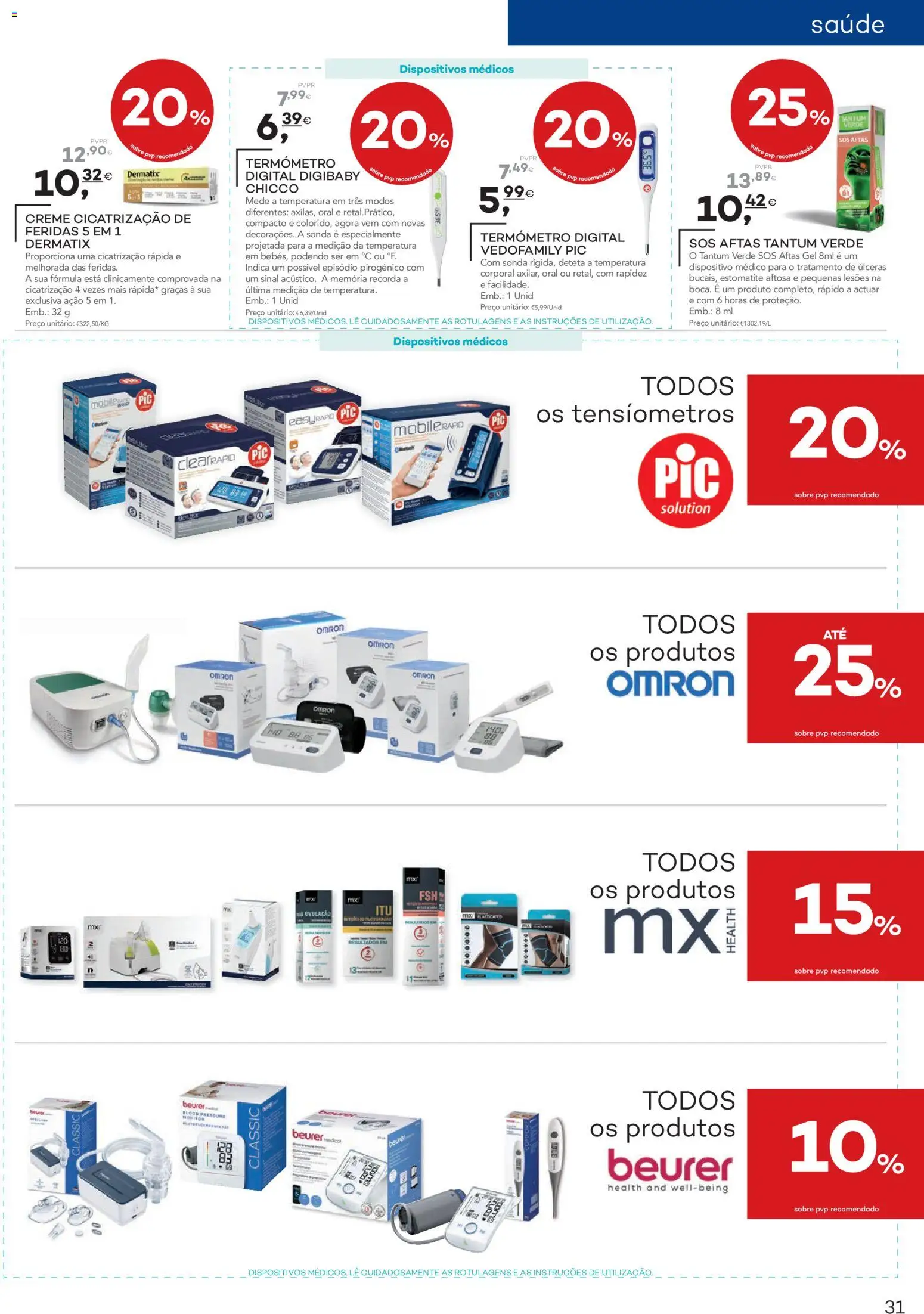Well’s folheto │ válido de 27/10/2026 | Página: 31 | Produtos: Monitor, Termómetro, Creme