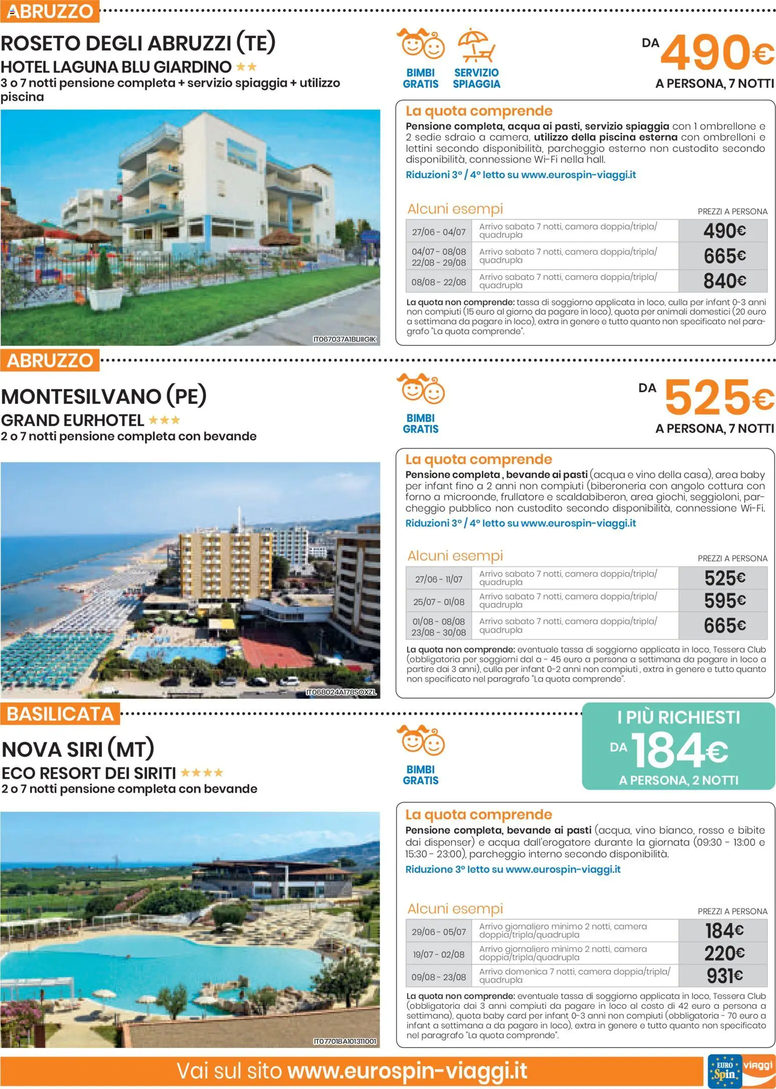 Volantino Eurospin del 04.06.2026 | Pagina: 5 | Prodotti: Frullatore, Sdraio, Culla, Forno