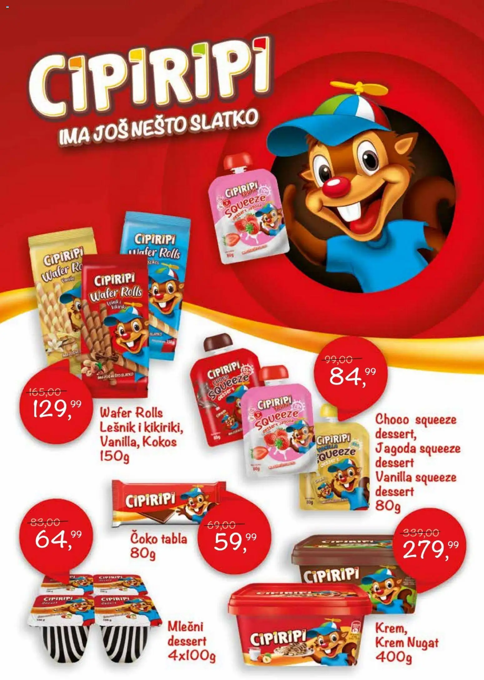 Metalac Proleter katalog - važi od 26.08.2026 | Strana: 3 | Proizvode: Jagoda, Lešnik, Kokos, Krem