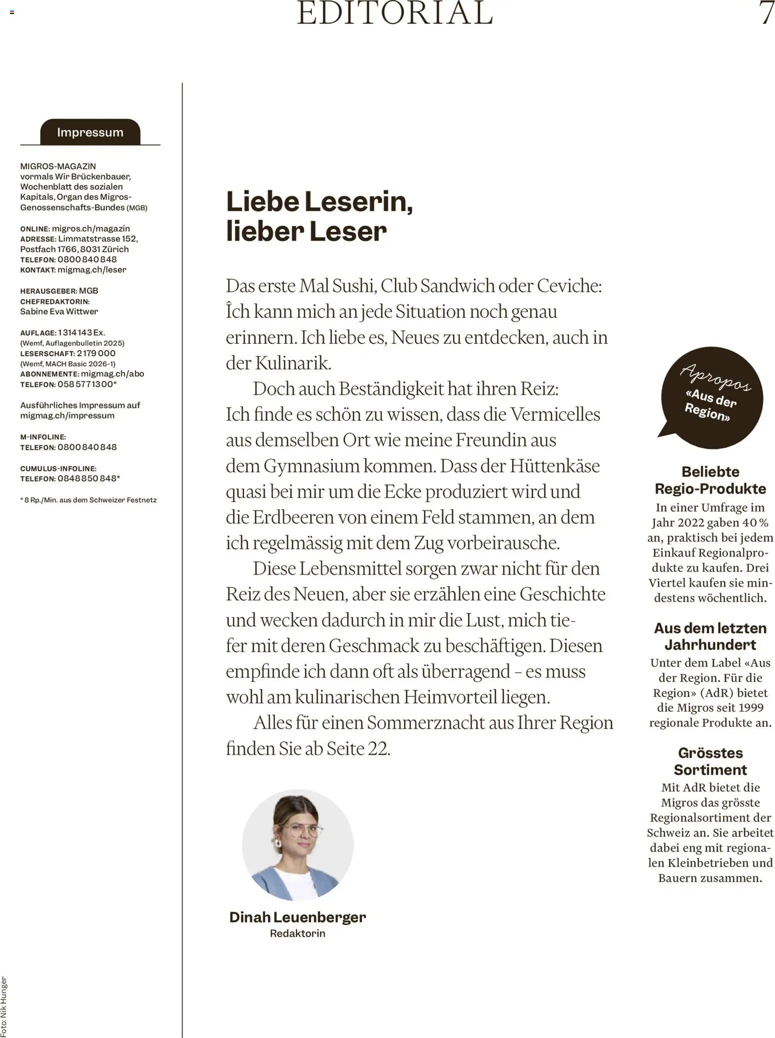 Migros aktionen Magazin – gültig ab 01.07.2026 | Seite: 7 | Produkte: Erdbeeren, Hüttenkäse, Telefon