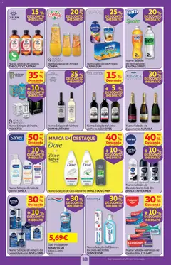 Pré-visualização Auchan folheto válido de 11.06.2026 | Página: 38 | Produtos: Fanta, Aliança, Banho, Vinho