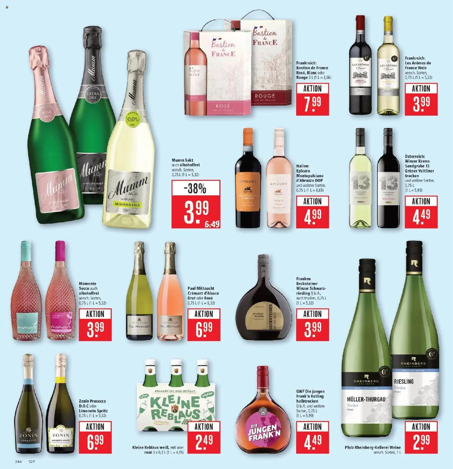 Marktkauf - Marktkauf: Wochenangebote – gültig ab 29.06.2026 | Seite: 30 | Produkte: Sekt, Rouge, Prosecco, Wein
