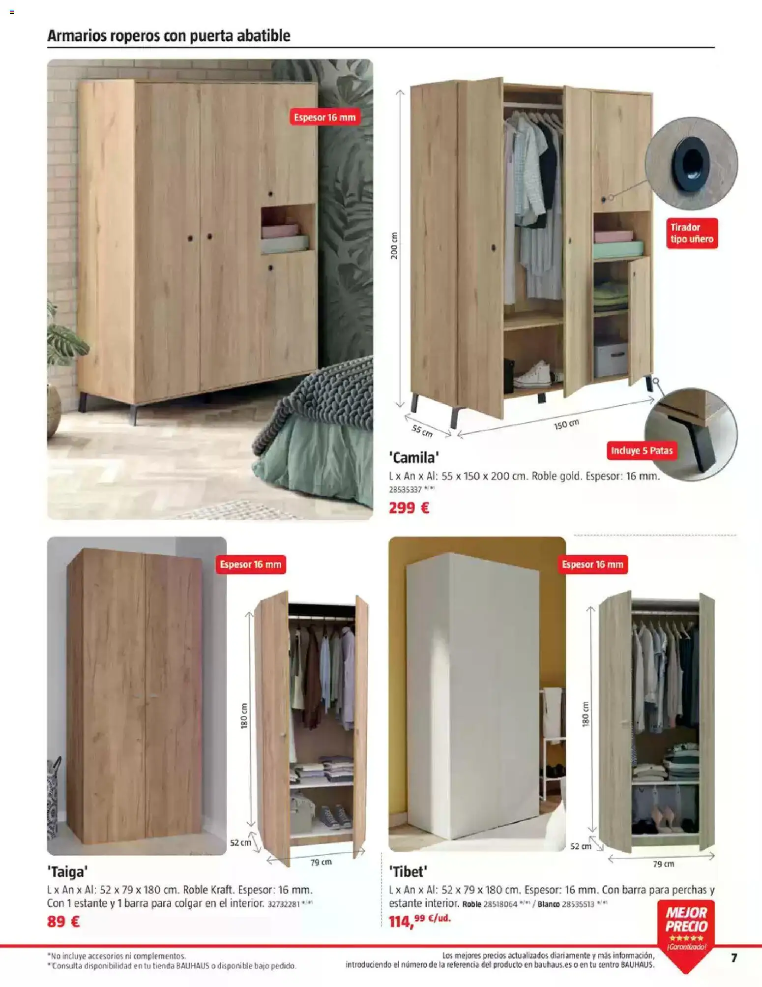 Bauhaus Ordenación │ válido desde el 18/08/2026 | Página: 7 | Productos: Estante