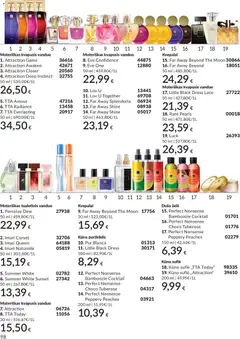 AVON leidinys galioja nuo 01.06.2026 | Puslapis: 98 | Prekių: Kvapusis vanduo, Kvepalai, Tualetinis vanduo, Dušo želė