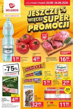 Pogląd oferty "Selgros cash&carry gazetka - Jeszcze więcej super promocji" - ważna od 20.08.2026