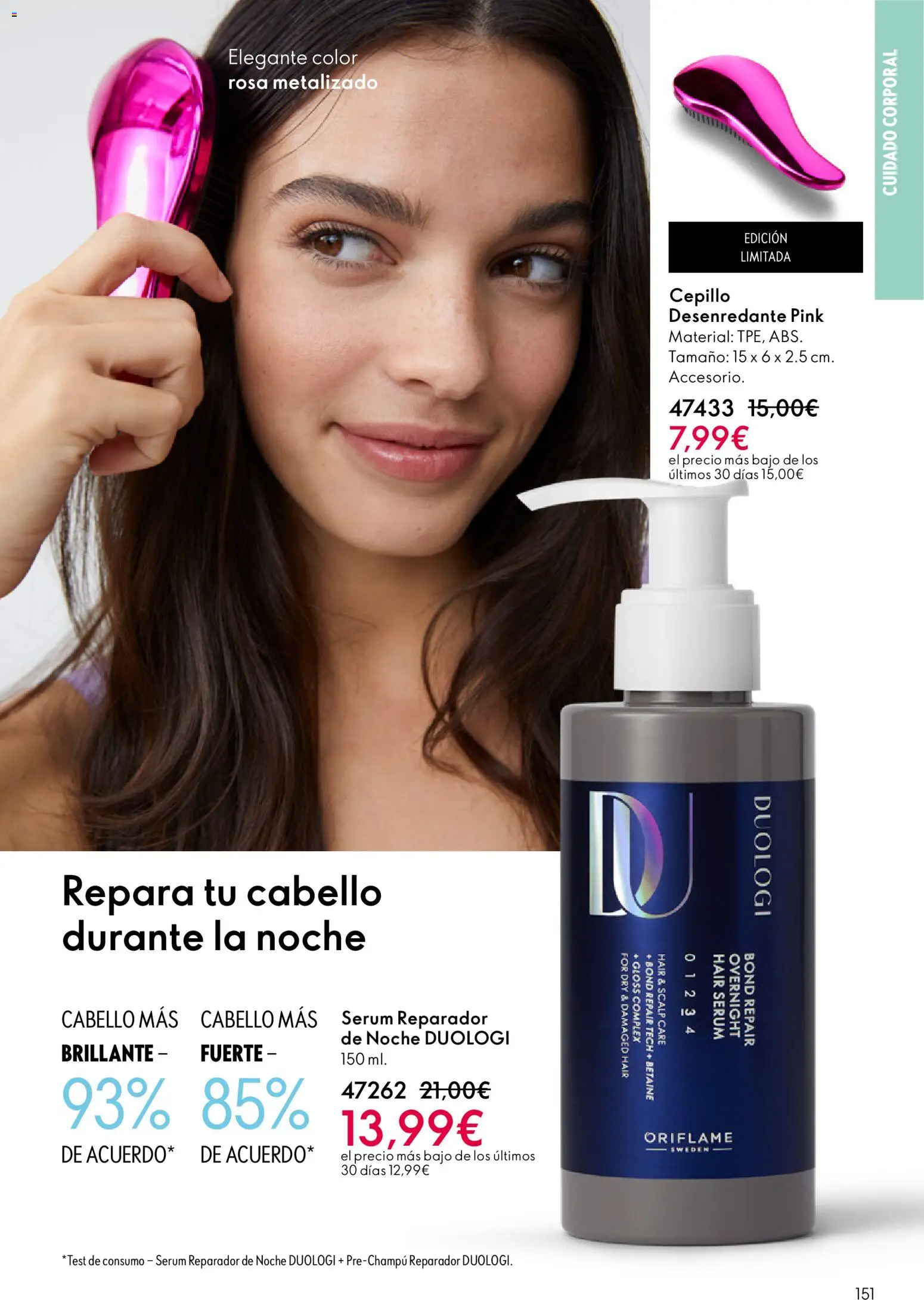 Oriflame - Catálogo Campaña 4 │ válido desde el 11.03.2026 | Página: 151 | Productos: Cepillo, Sérum